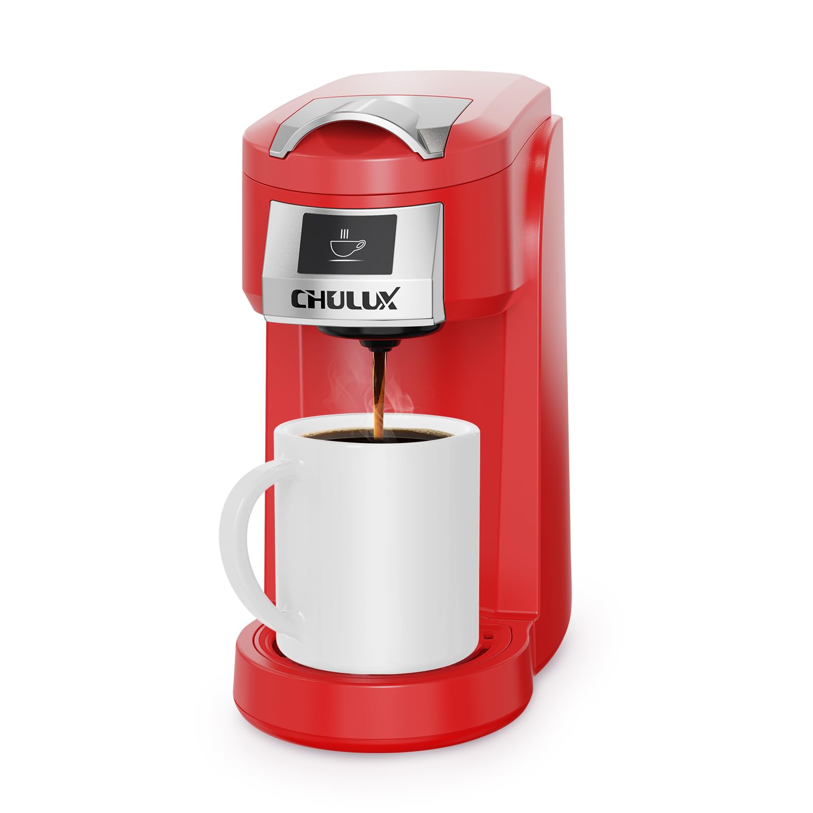 Cafetera Chulux Roja 2 en 1-Venta Internacional