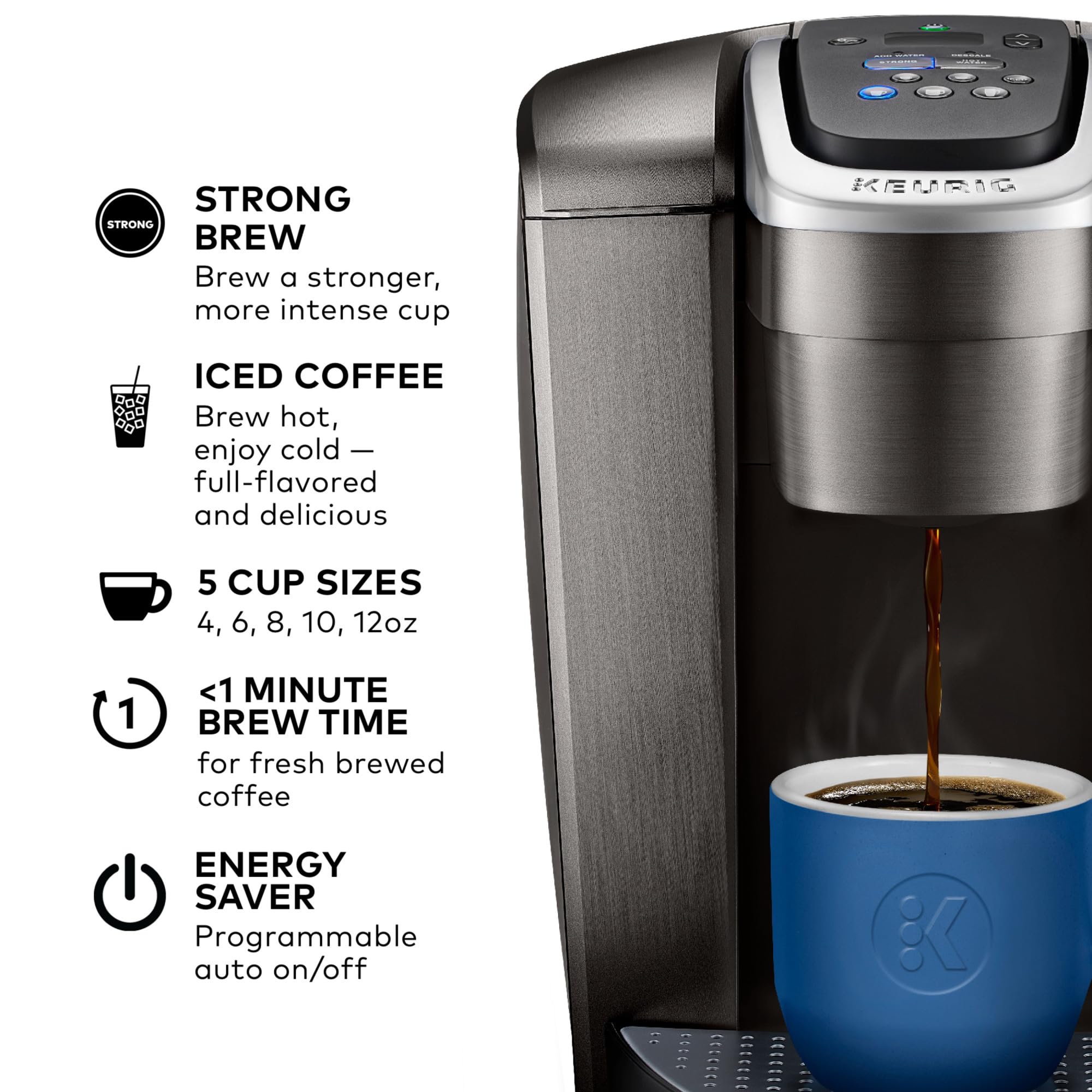 Foto 3 pulgar | Cafetera Keurig K-Elite de cápsulas - Venta Internacional