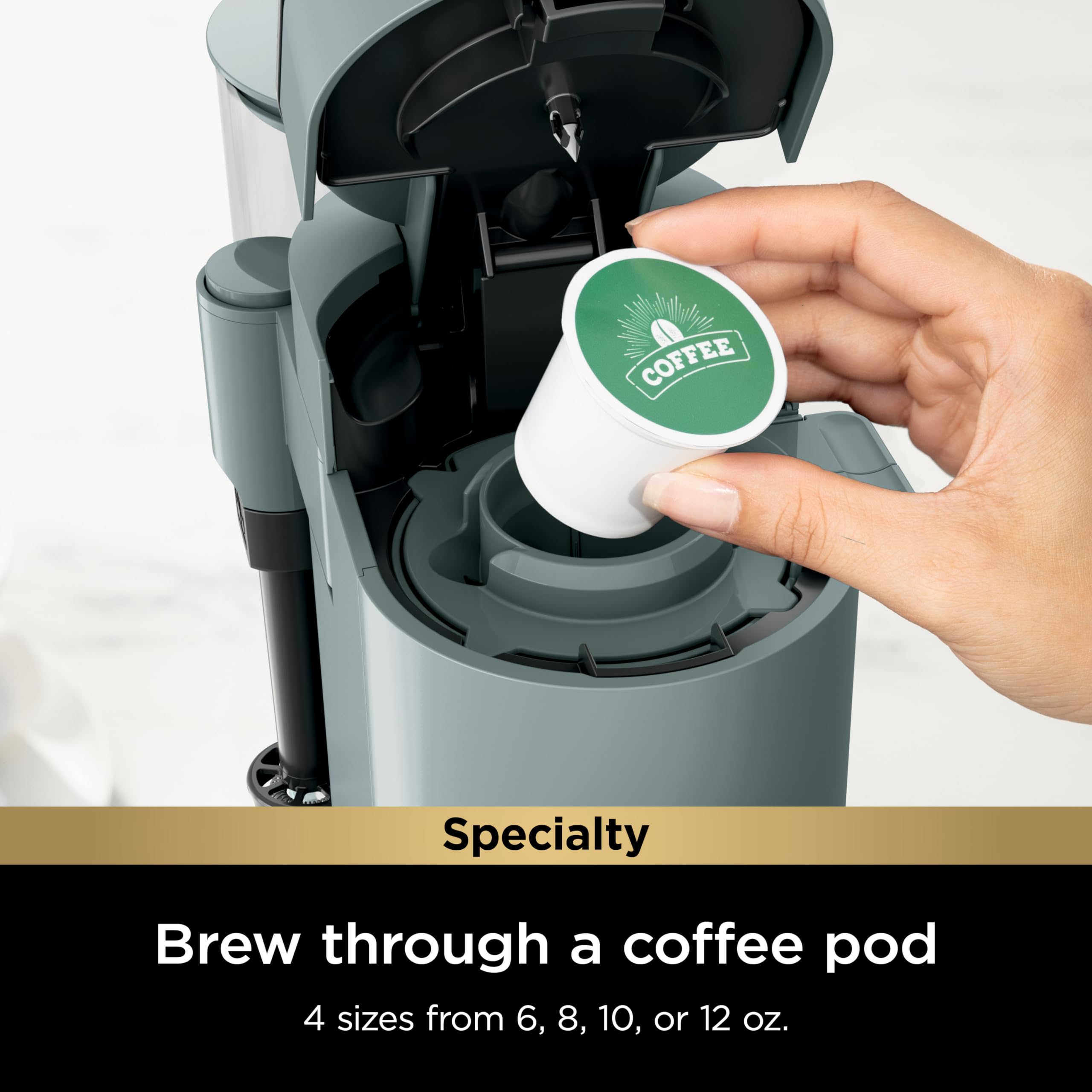 Foto 3 | Cafetera Ninja Pods & Grounds con Espumador De Leche 1550w - Venta Internacional