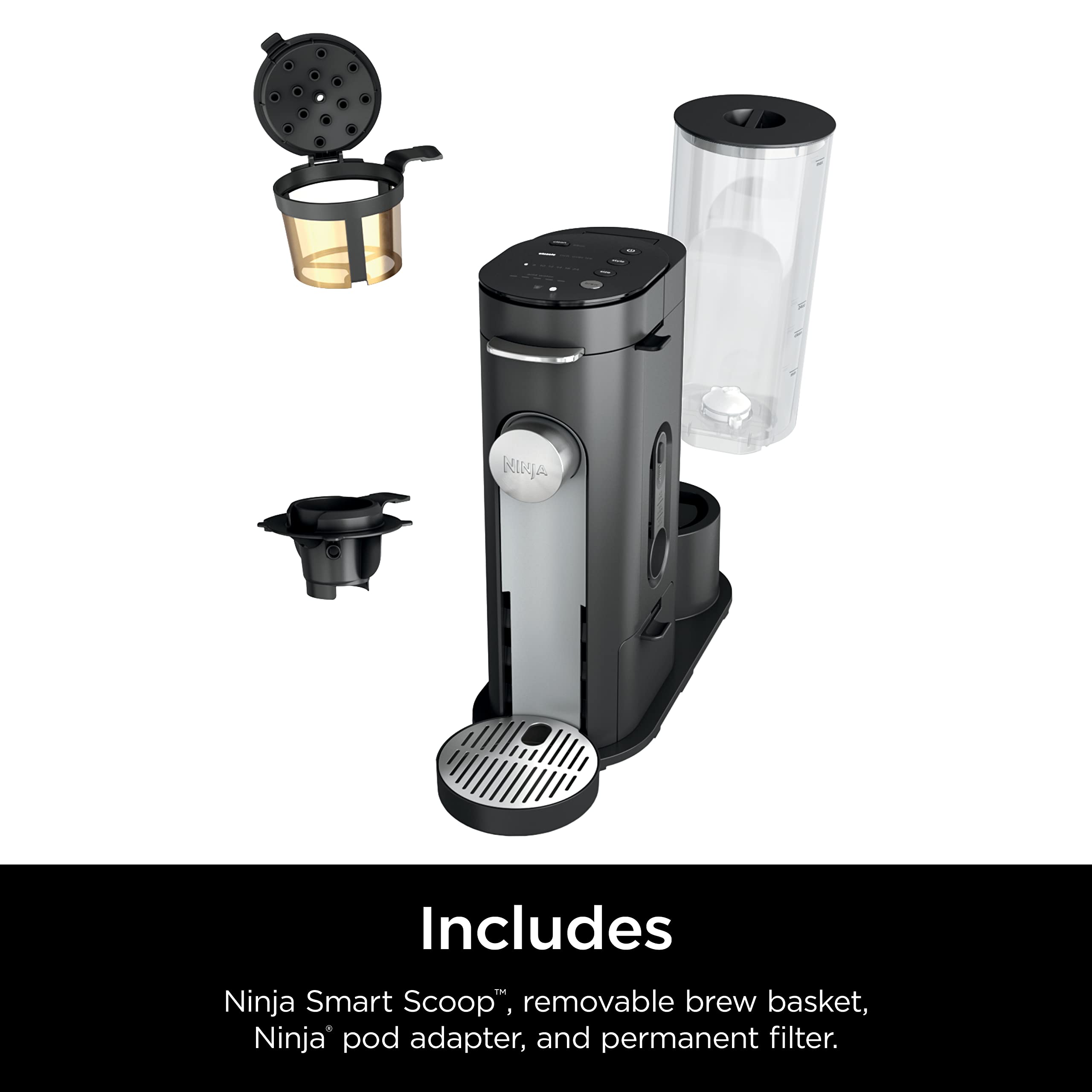 Foto 7 | Cafetera Ninja Pb040c De Un Solo Servidor Con Depósito De 1,8 Litros - Venta Internacional.