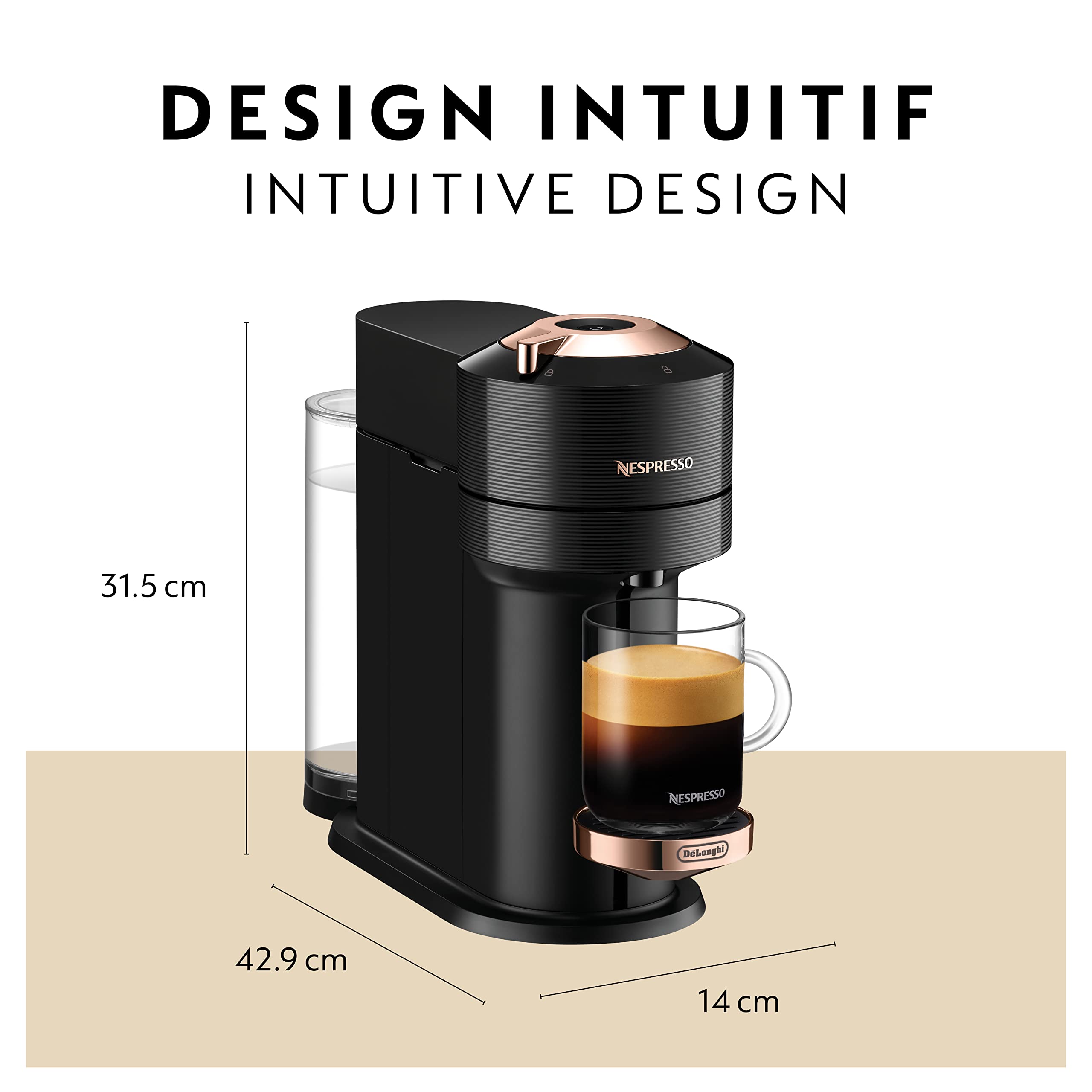 Foto 4 pulgar | Máquina De Café Y Espresso Nespresso Vertuo Next De'longhi - Venta Internacional.