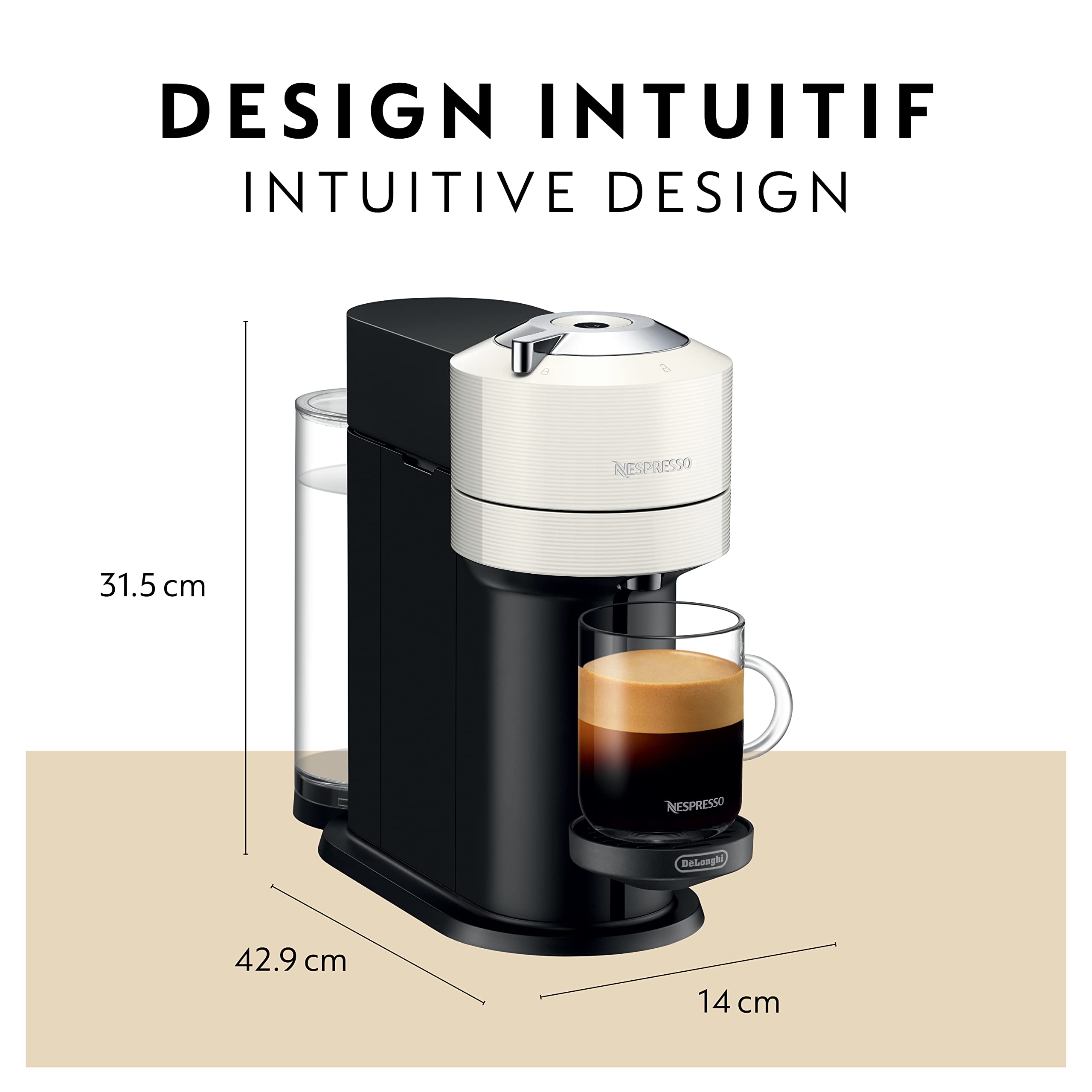 Foto 4 pulgar | Máquina De Café Y Espresso Nespresso Vertuo Next White - Venta Internacional.