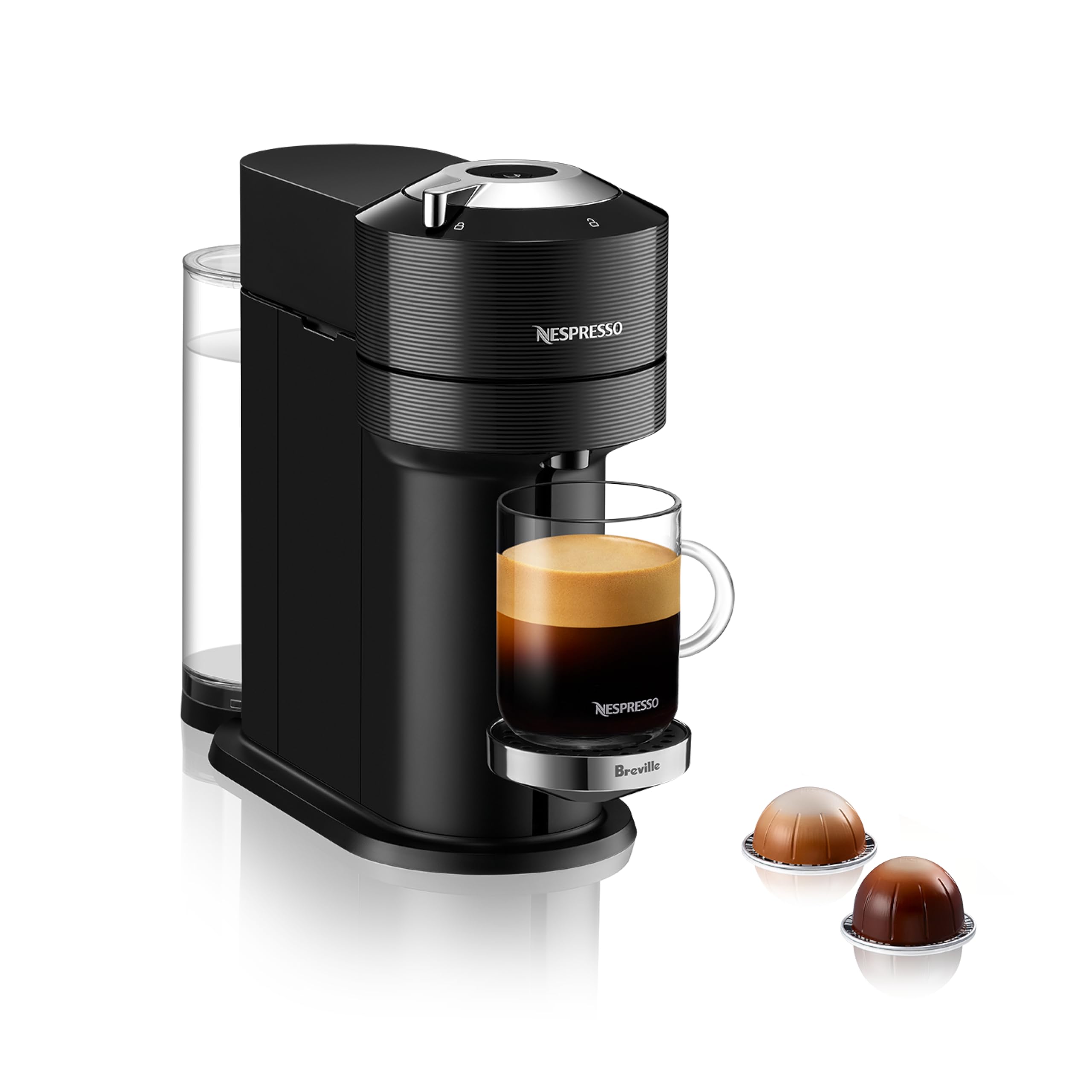 Máquina De Café Y Espresso Nespresso De Breville Vertuo Next Classic Black - Venta Internacional.