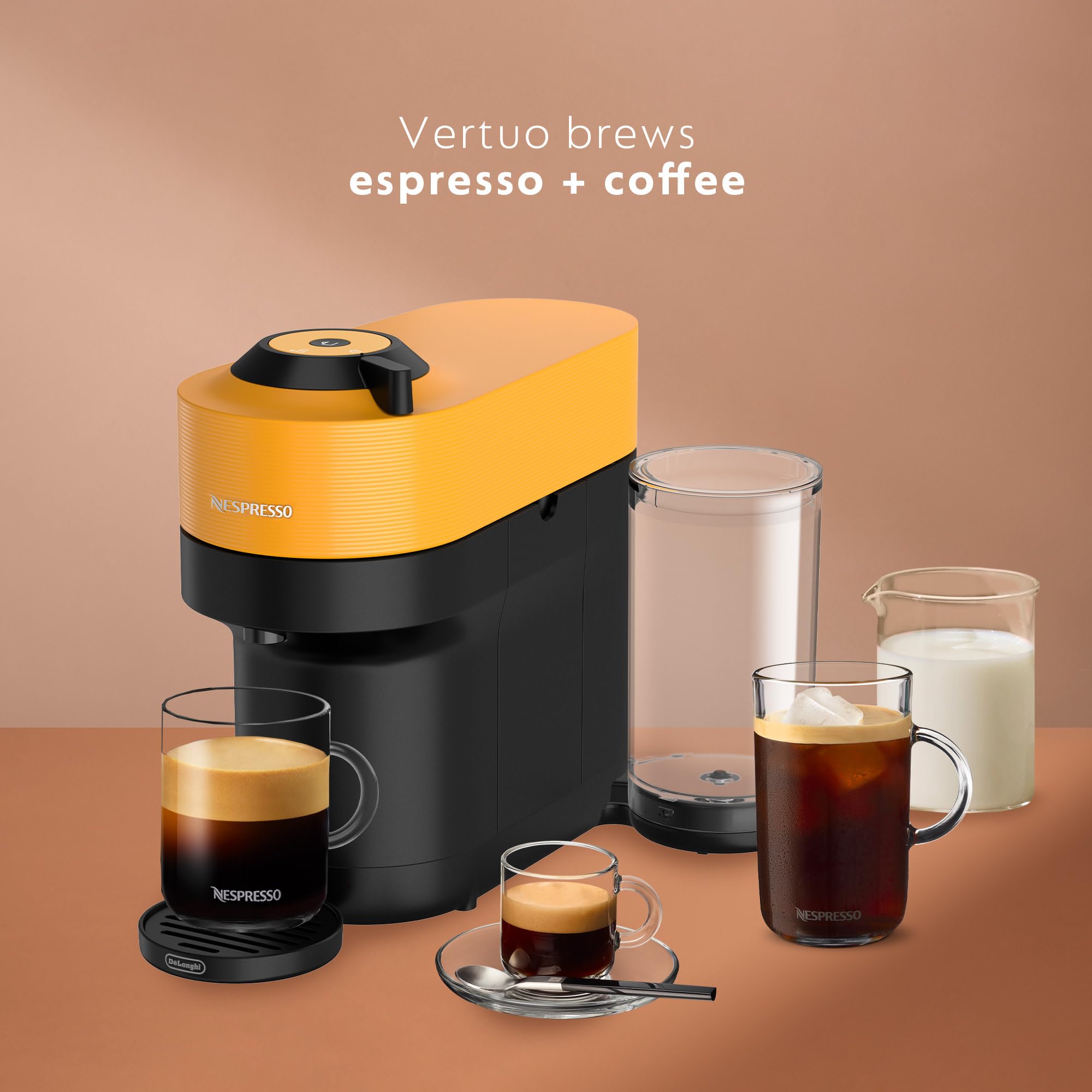 Foto 4 pulgar | Máquina De Café Y Espresso Nespresso Vertuo Pop+ Mango - Venta Internacional.