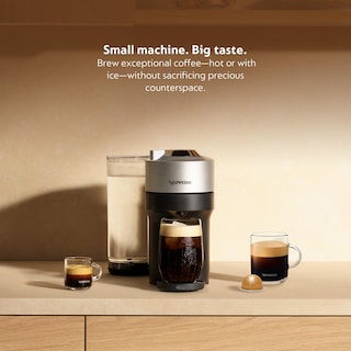 Foto 2 | Cafetera Nespresso Vertuo Pop+ Deluxe De'longhi Silver - Venta Internacional.