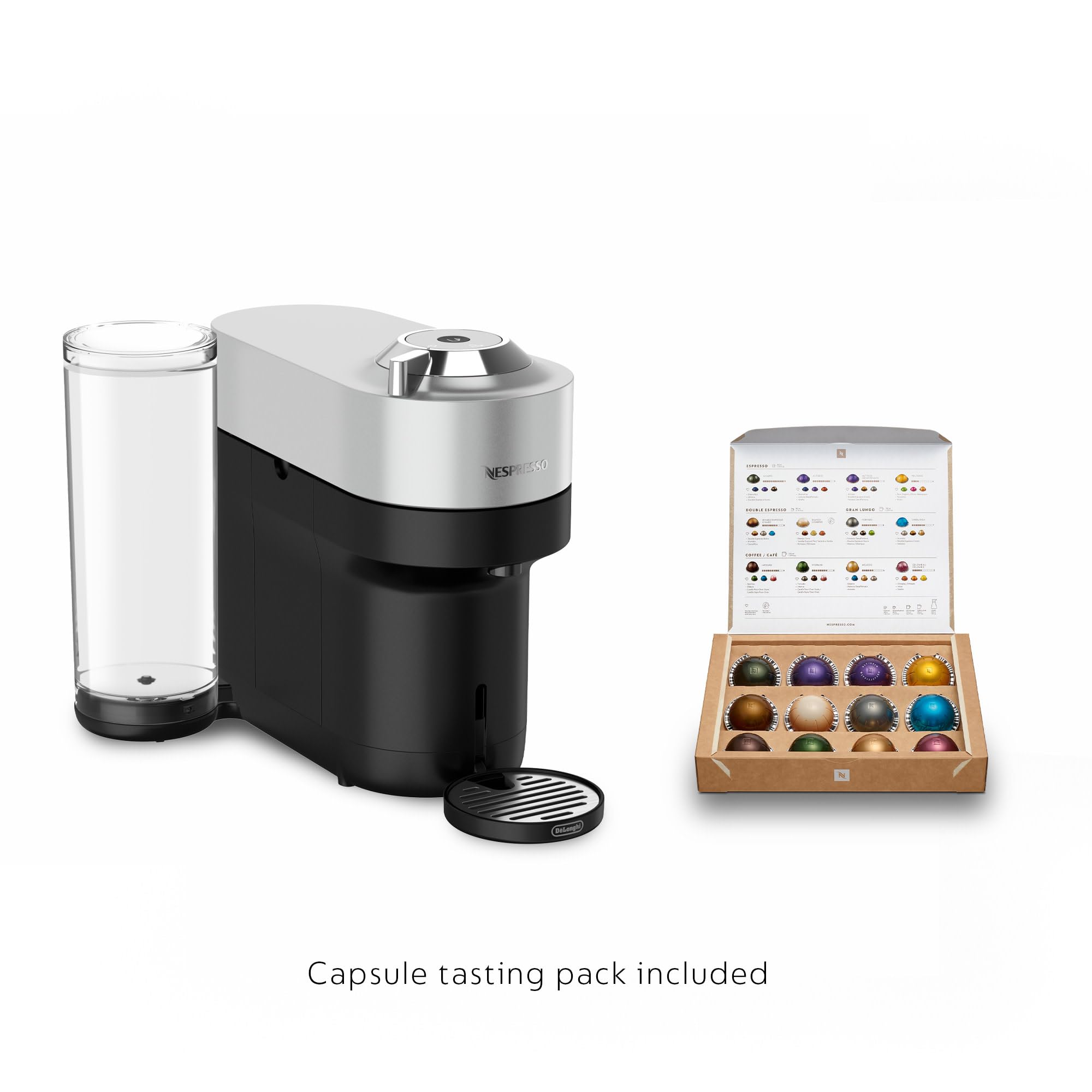 Foto 5 pulgar | Cafetera Nespresso Vertuo Pop+ Deluxe De'longhi Silver - Venta Internacional.