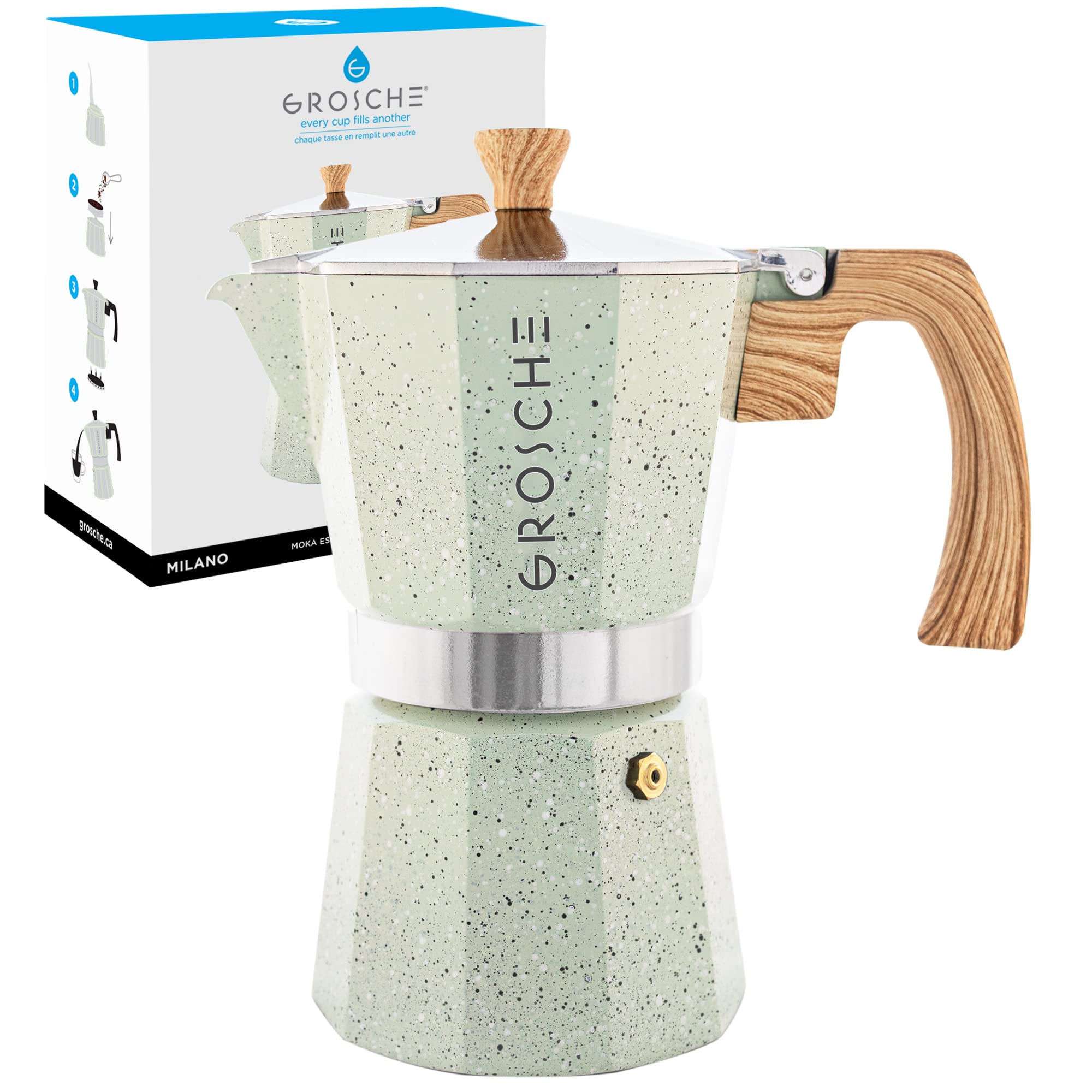 Cafetera Grosche Milano 6 Tazas - Venta Internacional $1,174