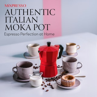 Foto 7 | Cafetera Mixpresso Moka Stove 150 Ml 3 Tazas - Venta Internacional