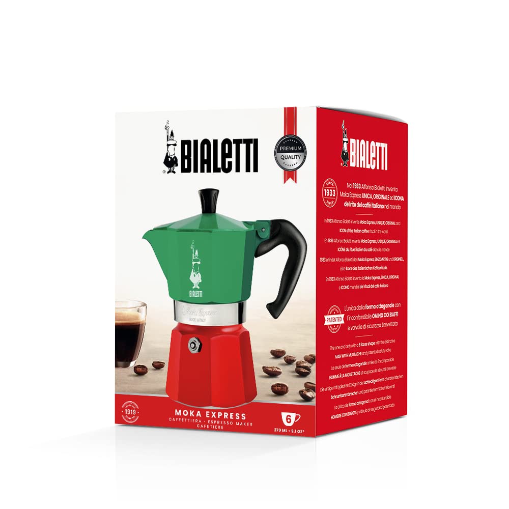 Foto 6 pulgar | Máquina de Café Espresso Bialetti Moka Express Italia 270 ml - Venta Internacional