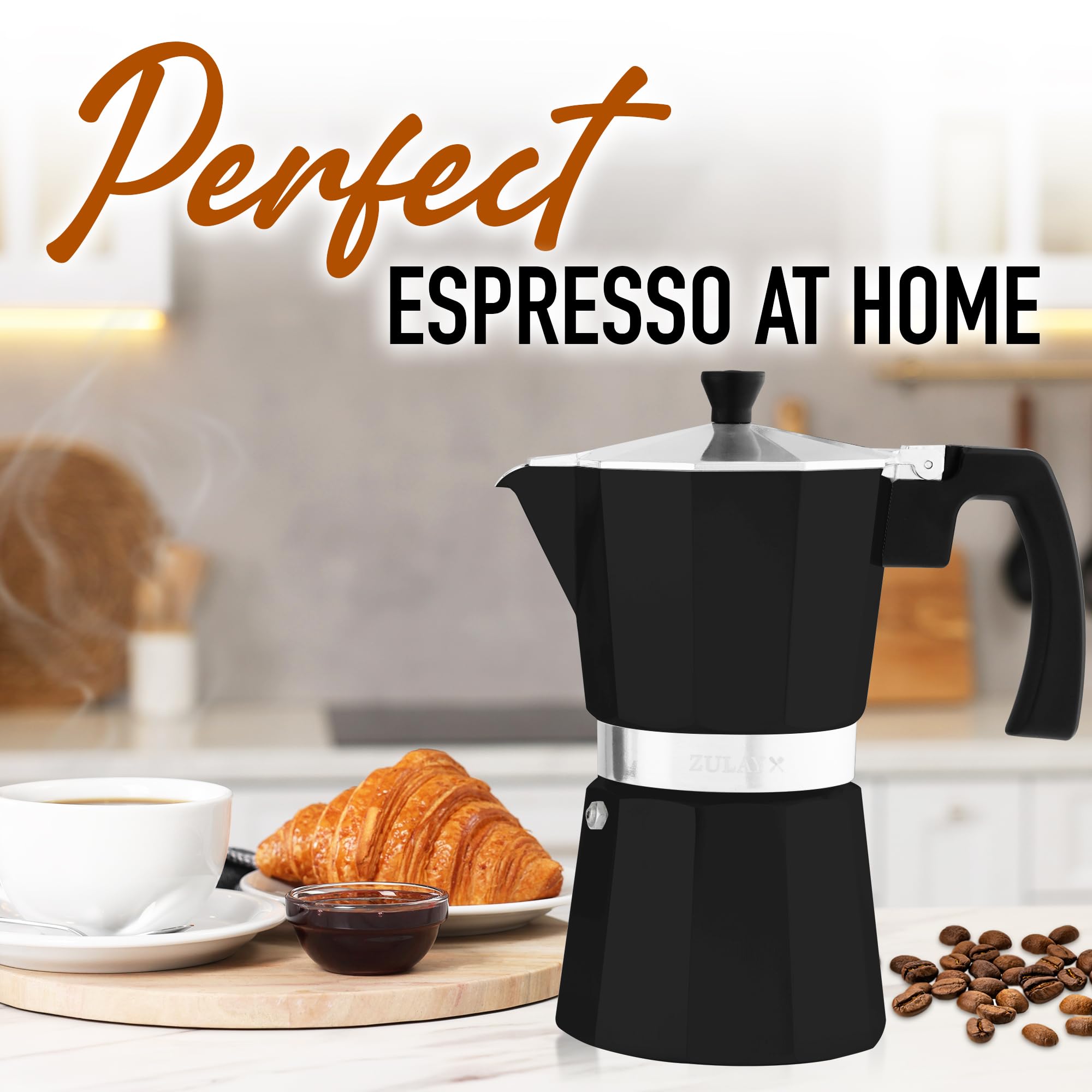 Foto 4 pulgar | Cafetera Moka Pot Espresso Zulay Premium 550 Ml 9 Tazas - Venta Internacional