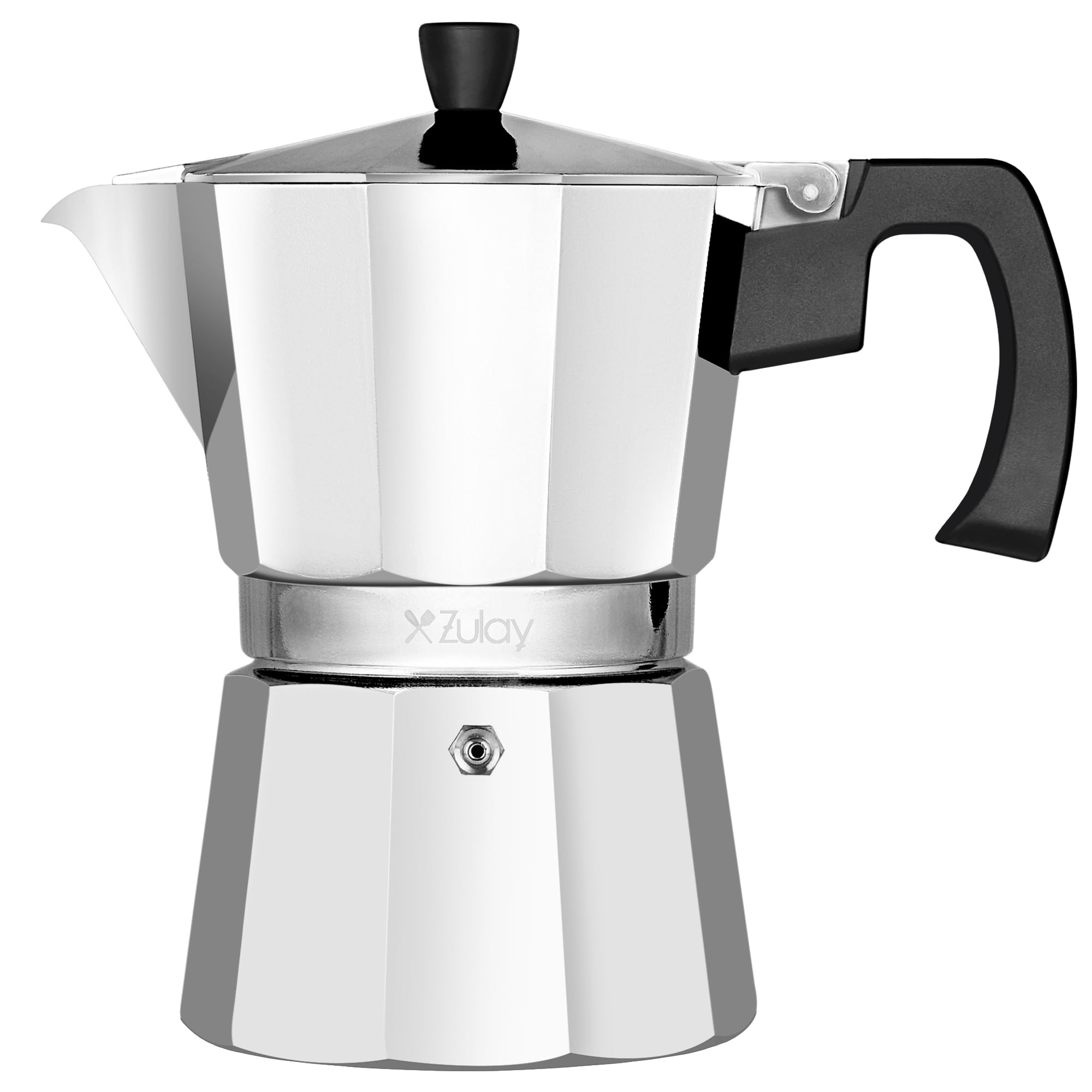 Foto 2 pulgar | Moka Pot Espresso Zulay Premium Silver 150 Ml Para 3 Tazas - Venta Internacional