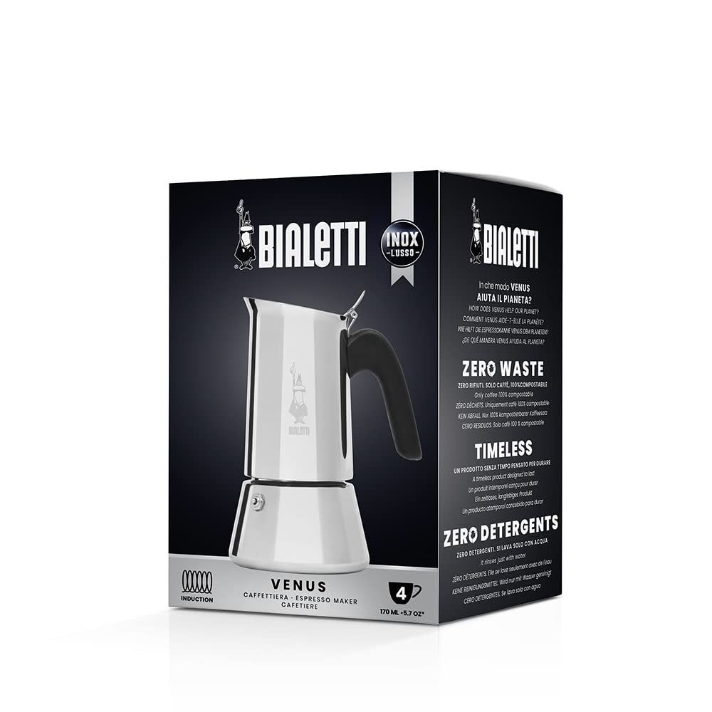 Foto 2 | Cafetera Bialetti New Venus Induction Con Estufa, 4 Tazas - Venta Internacional.