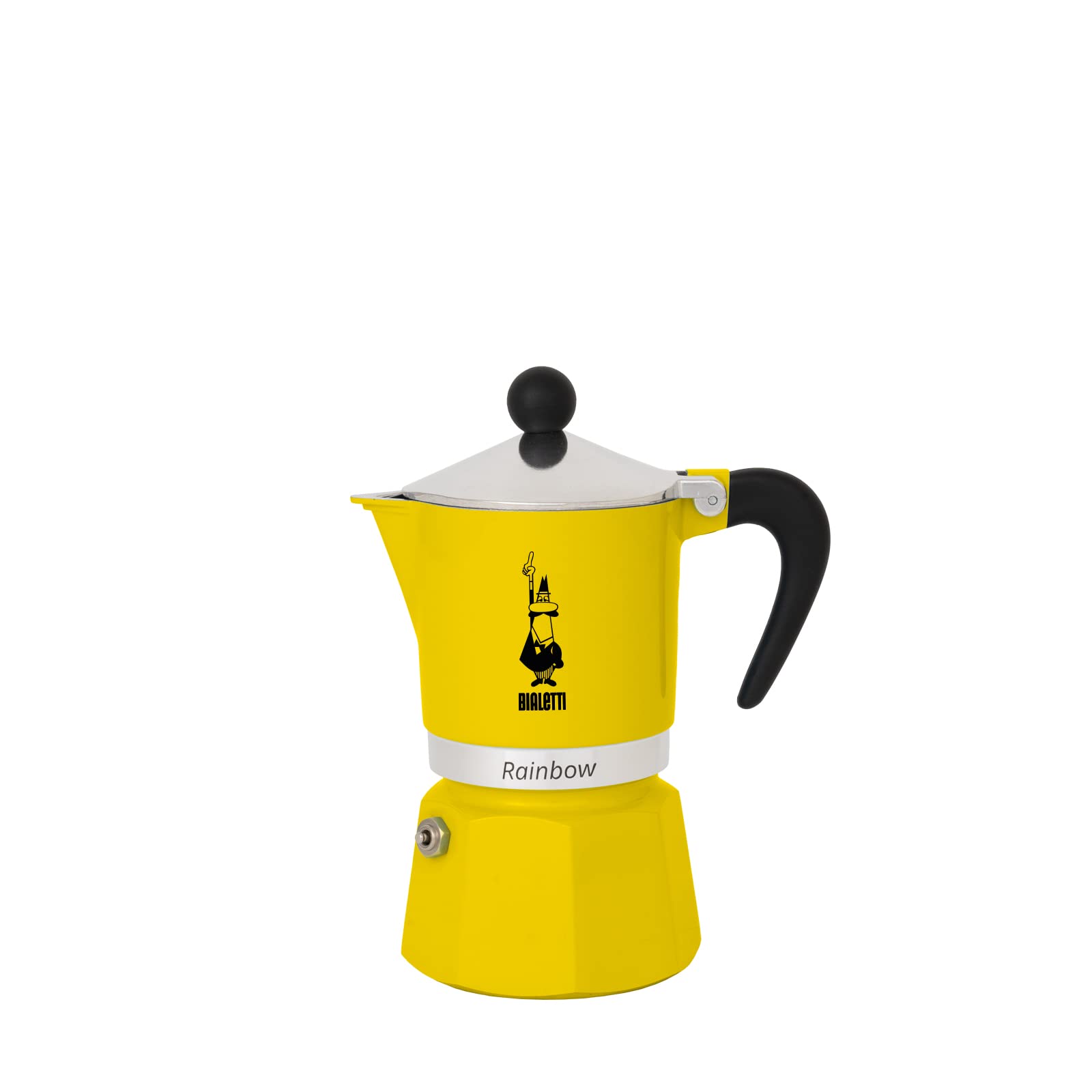 Foto 2 pulgar | Cafetera Bialetti Rainbow 4983 Amarilla 30 Cm - Venta Internacional.