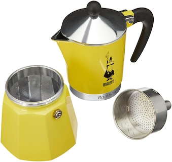 Foto 4 | Cafetera Bialetti Rainbow 4983 Amarilla 30 Cm - Venta Internacional.
