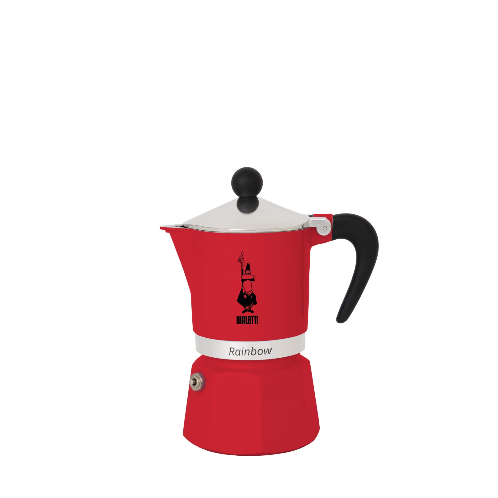 Foto 2 pulgar | Cafetera Bialetti 4961 Rainbow Para 1 Taza, Aluminio, Color Rojo - Venta Internacional.