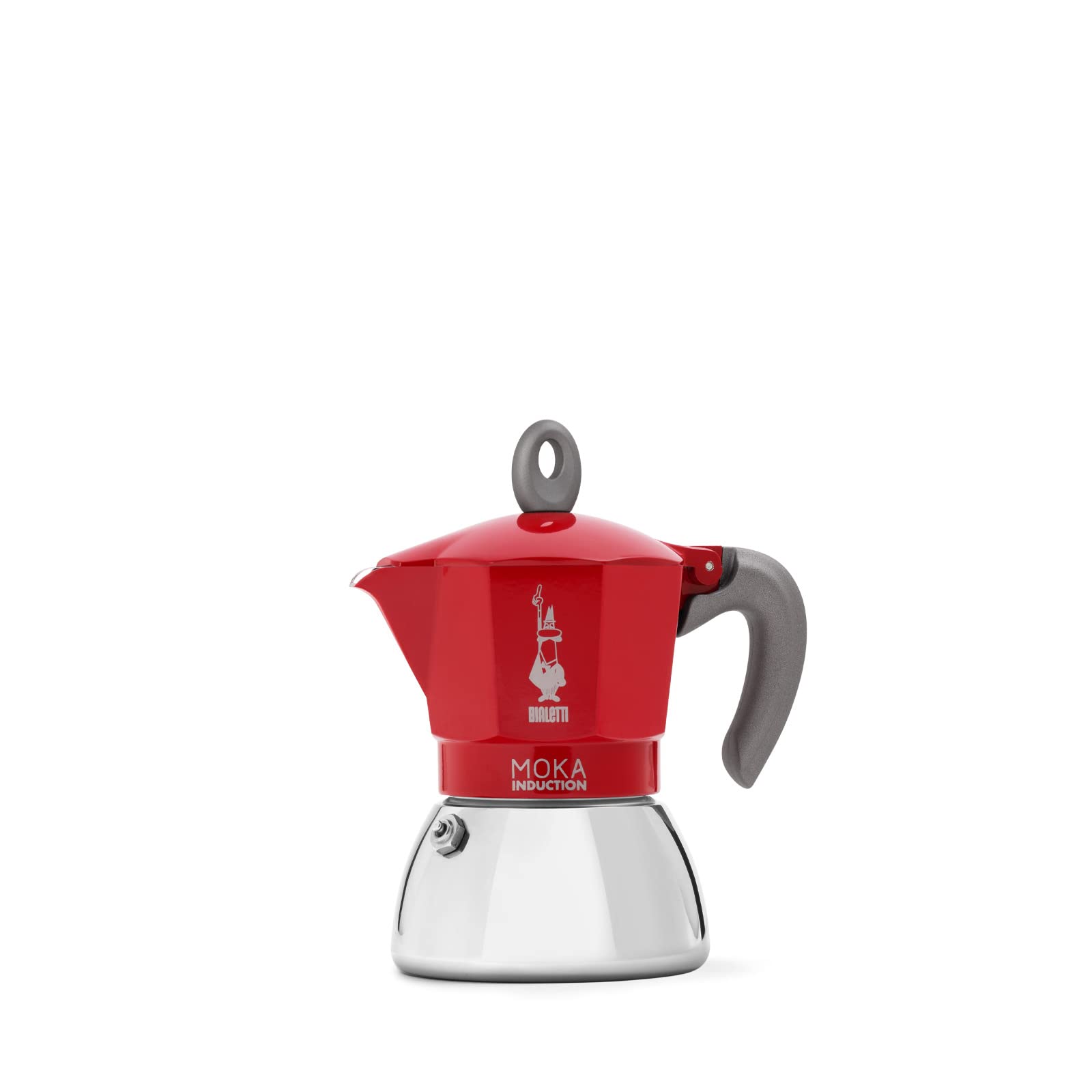 Foto 2 pulgar | Moka Pot Bialetti Moka Induction, 6 Tazas, Rojo Espresso - Venta Internacional.
