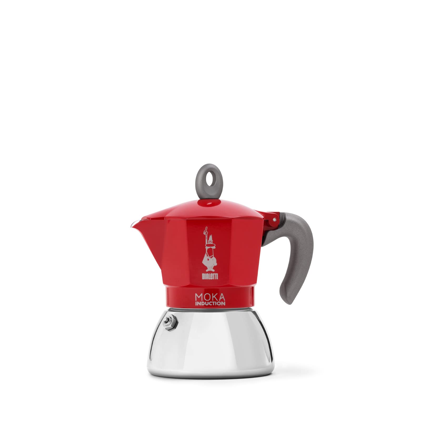 Foto 2 pulgar | Moka Pot Bialetti Moka Induction, 4 Tazas, Rojo Espresso - Venta Internacional.