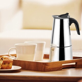 Foto 2 | Cafetera Italiana Mebix TRD de Aluminio 6 Tazas