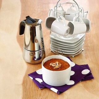 Foto 3 | Cafetera Italiana Mebix TRD de Aluminio 6 Tazas