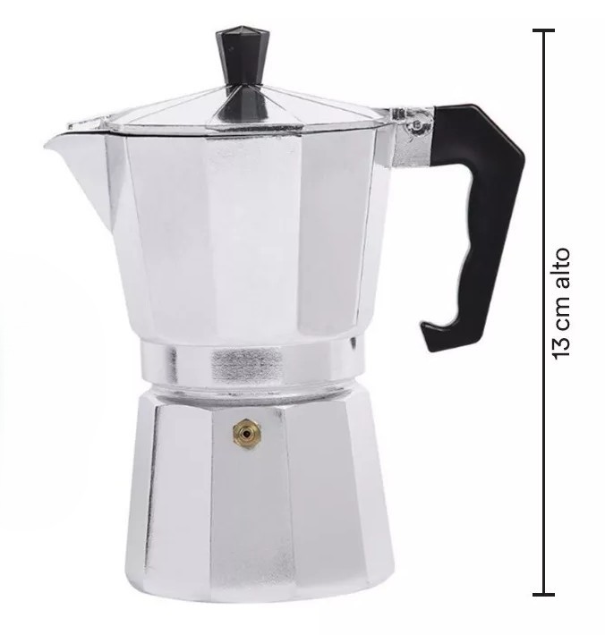 Foto 5 pulgar | Cafetera Moka Italiana Espresso Para 3 Tazas