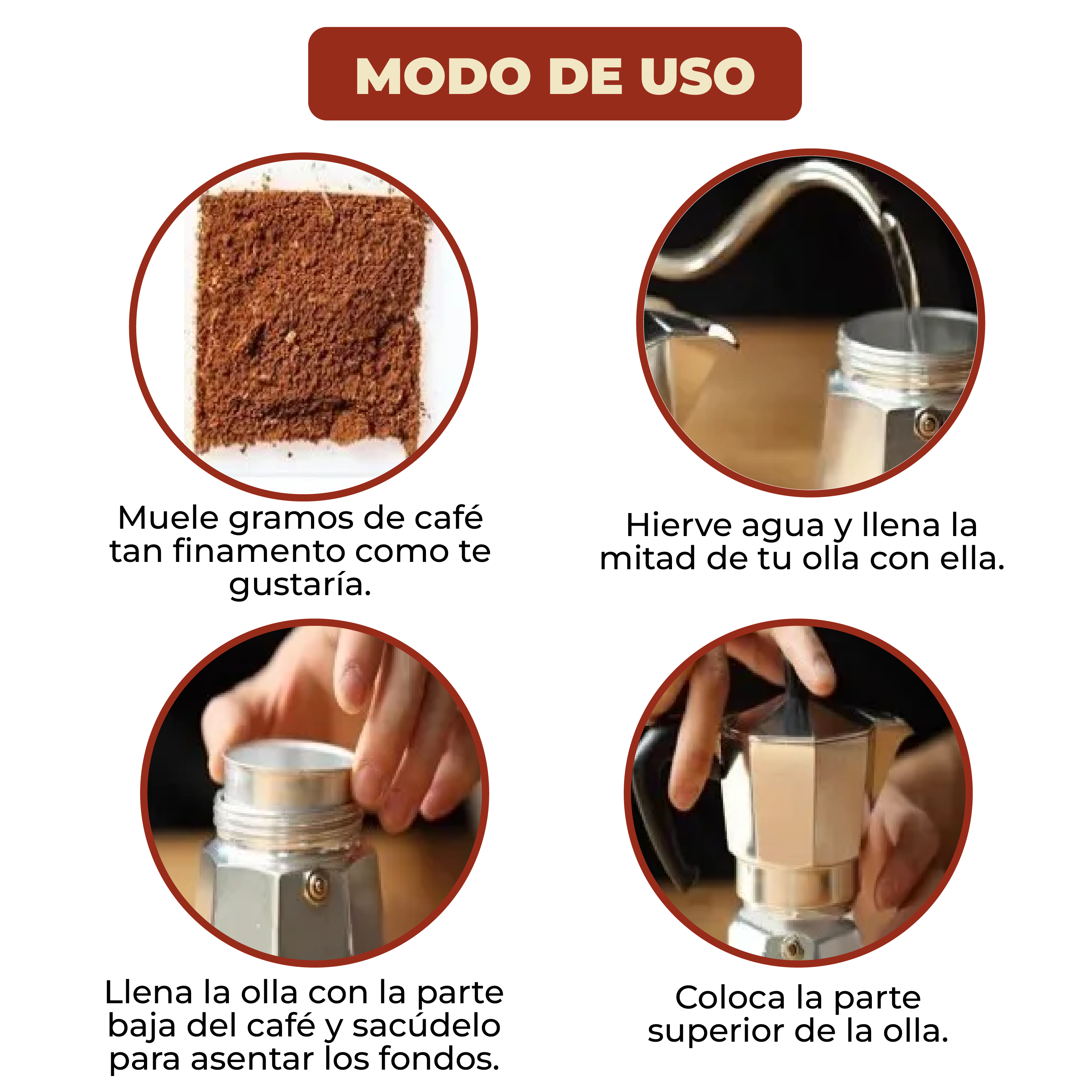 Foto 9 pulgar | Cafetera Moka Italiana Espresso Mebix TRD para 6 Tazas