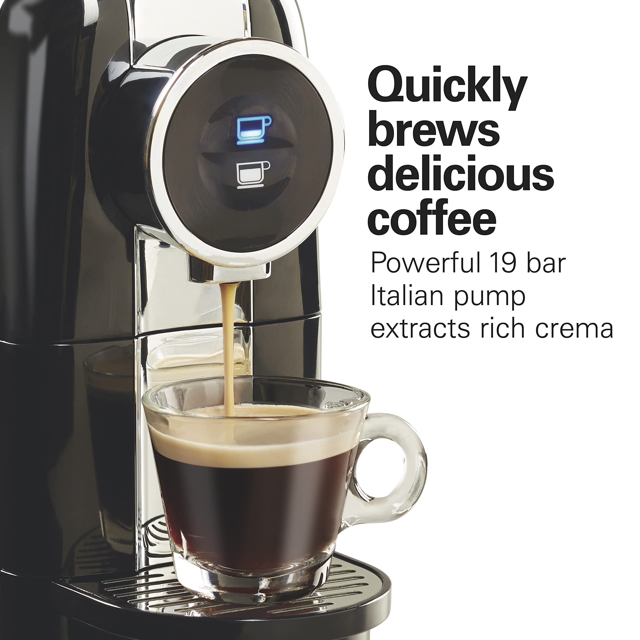 Foto 5 pulgar | Máquina De Café Espresso Hamilton Beach Compatible Con Cápsulas Nespresso - Venta Internacional.