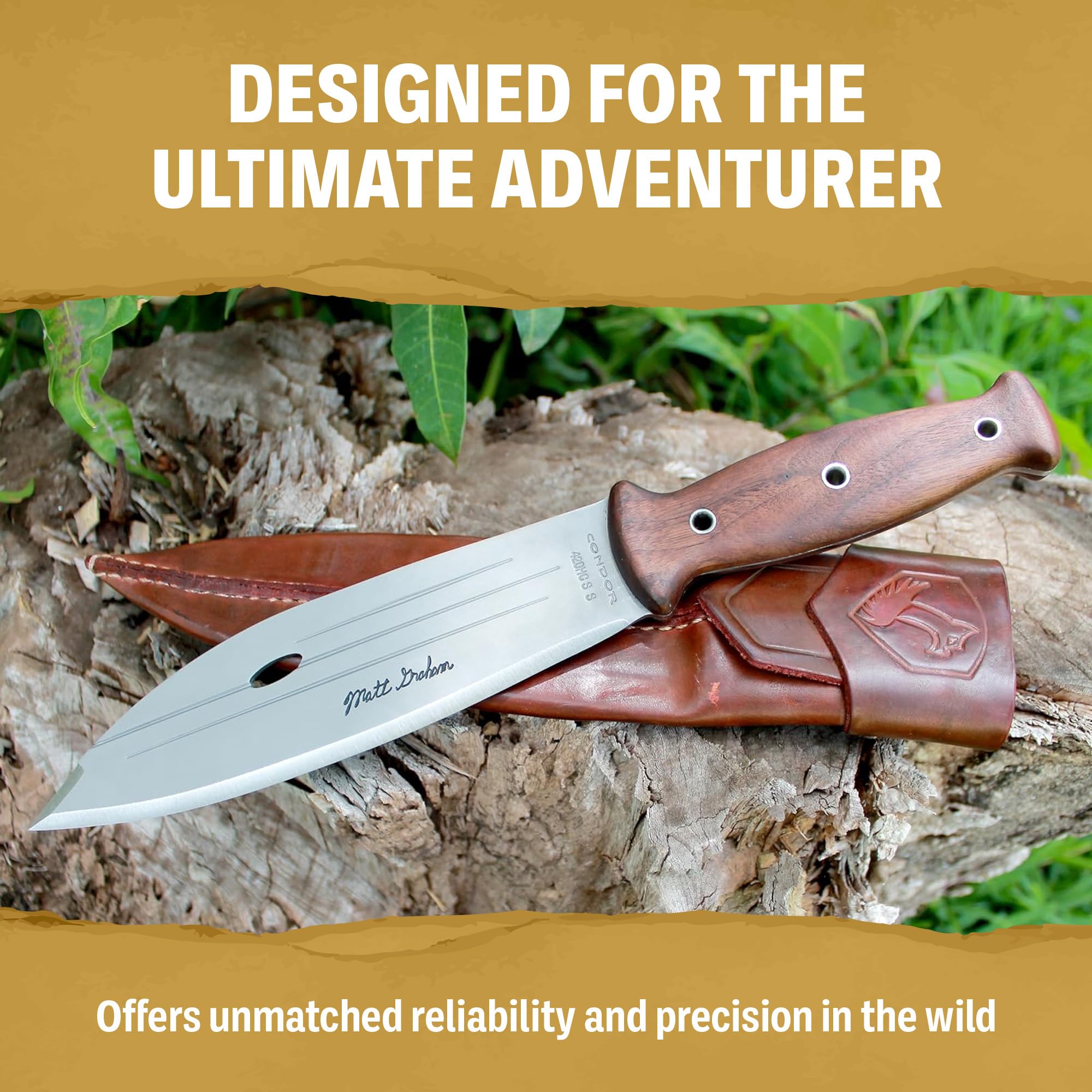 Foto 7 pulgar | Cuchillo De Hoja Fija Condor Tool & Cuchillo Otzi Small 1095 Steel - Venta Internacional.
