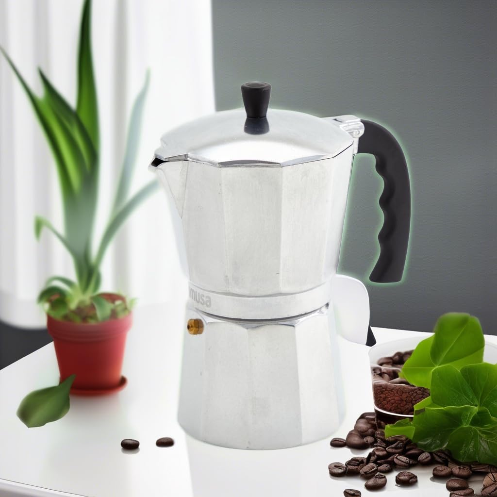 Foto 6 pulgar | Cafetera Con Estufa Imusa De Aluminio Fundido Para 9 Tazas - Venta Internacional.