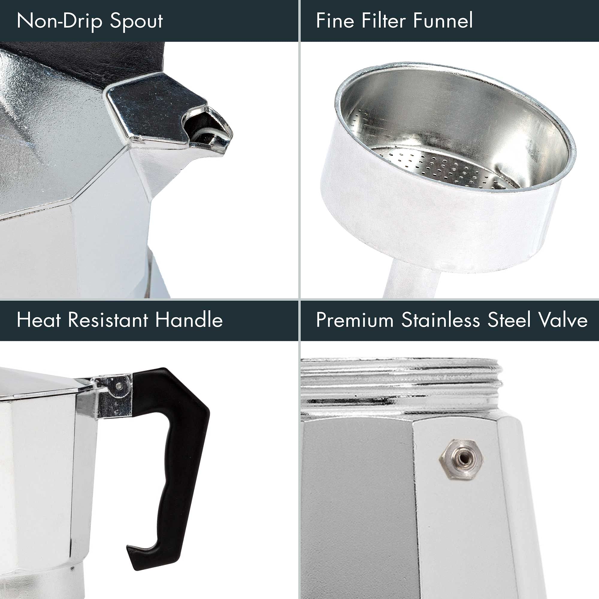 Foto 3 | Cafetera Y Espresso Primula Classic Silver - Venta Internacional.