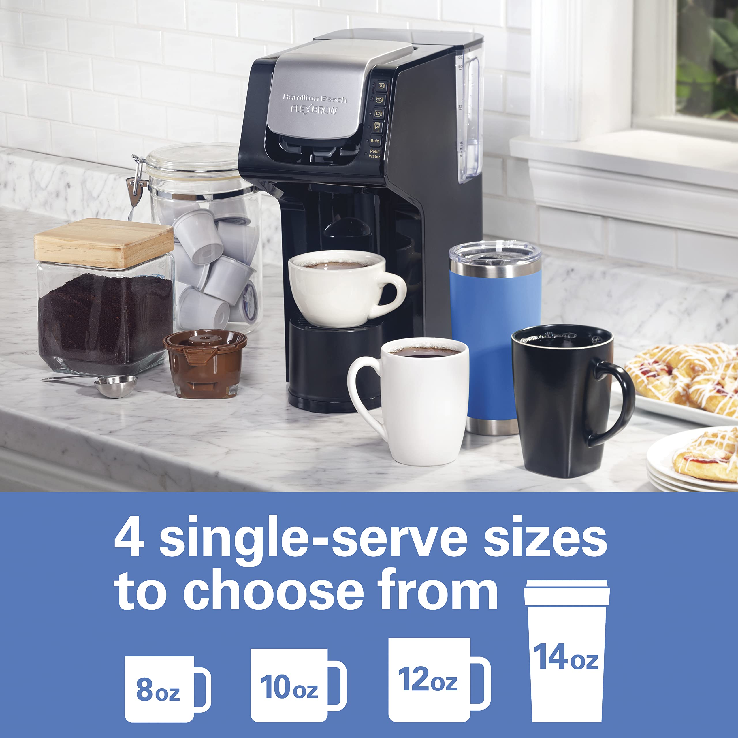 Foto 8 pulgar | Cafetera Hamilton Beach Flexbrew 1400 w-Venta Internacional