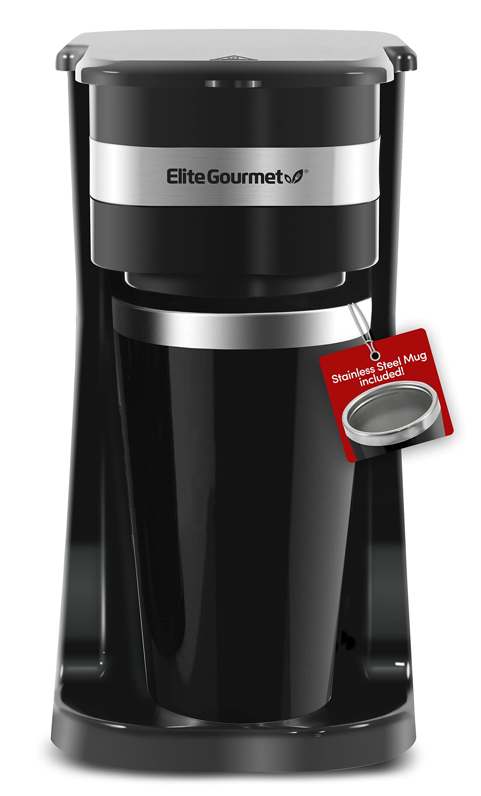 Foto 2 pulgar | Cafetera Elite Gourmet Ehc114 Con Taza Térmica De 400 Ml  Color Negro - Venta Internacional.