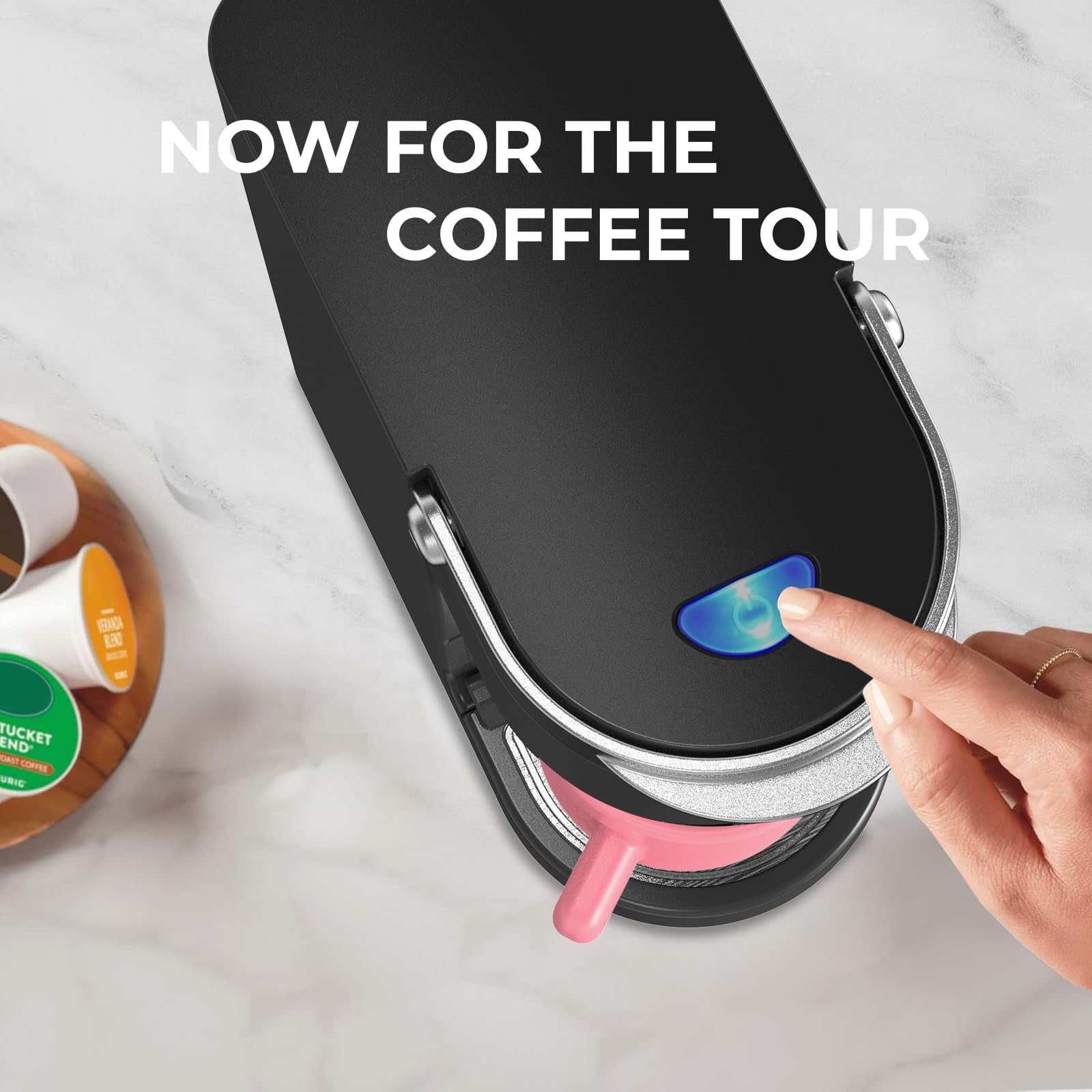 Foto 7 | Cafetera Chulux Slim Single Serve Para Cápsulas K De 180 A 360 Ml - Venta Internacional.