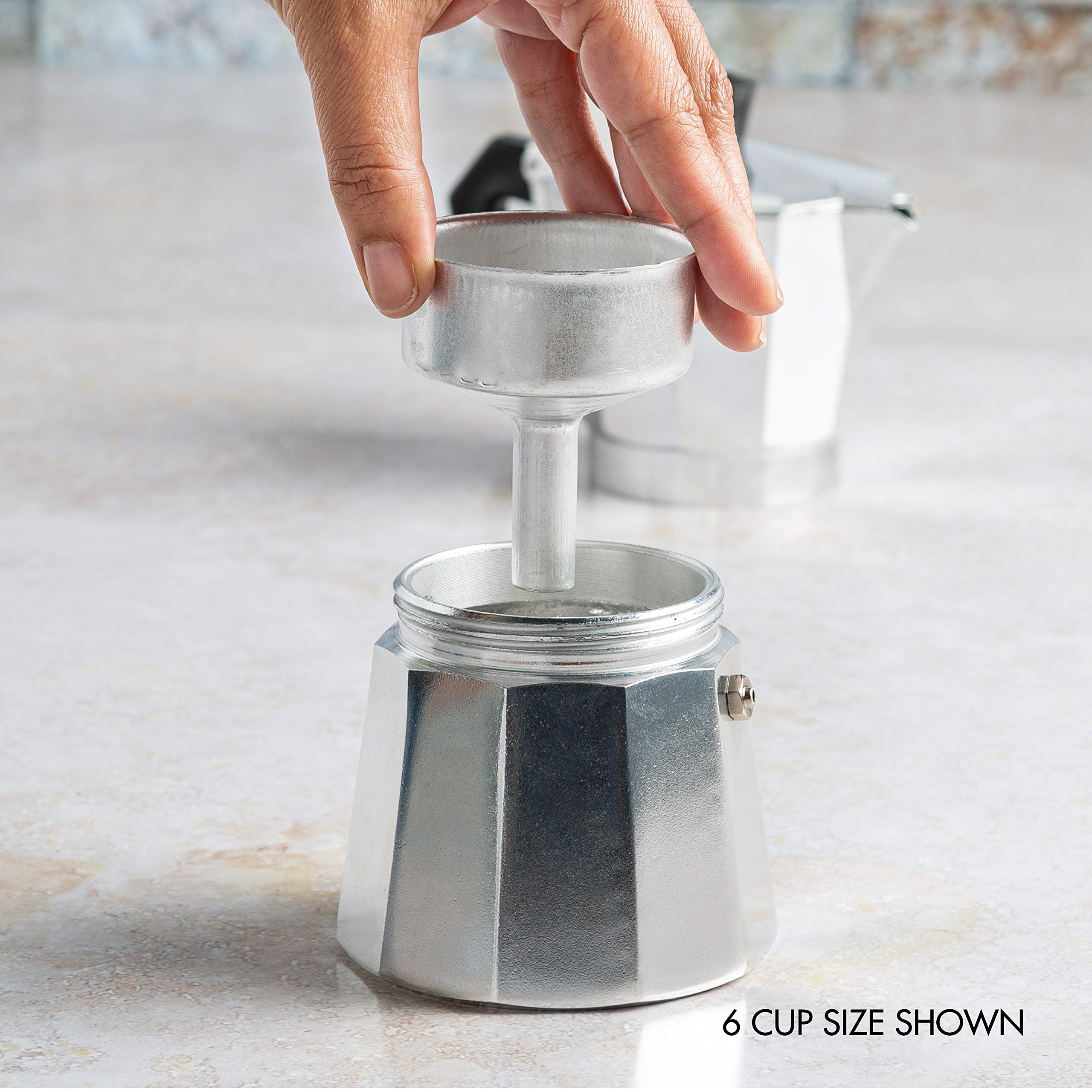 Foto 7 pulgar | Cafetera Y Espresso Primula Classic Con Estufa  12 Tazas - Venta Internacional.