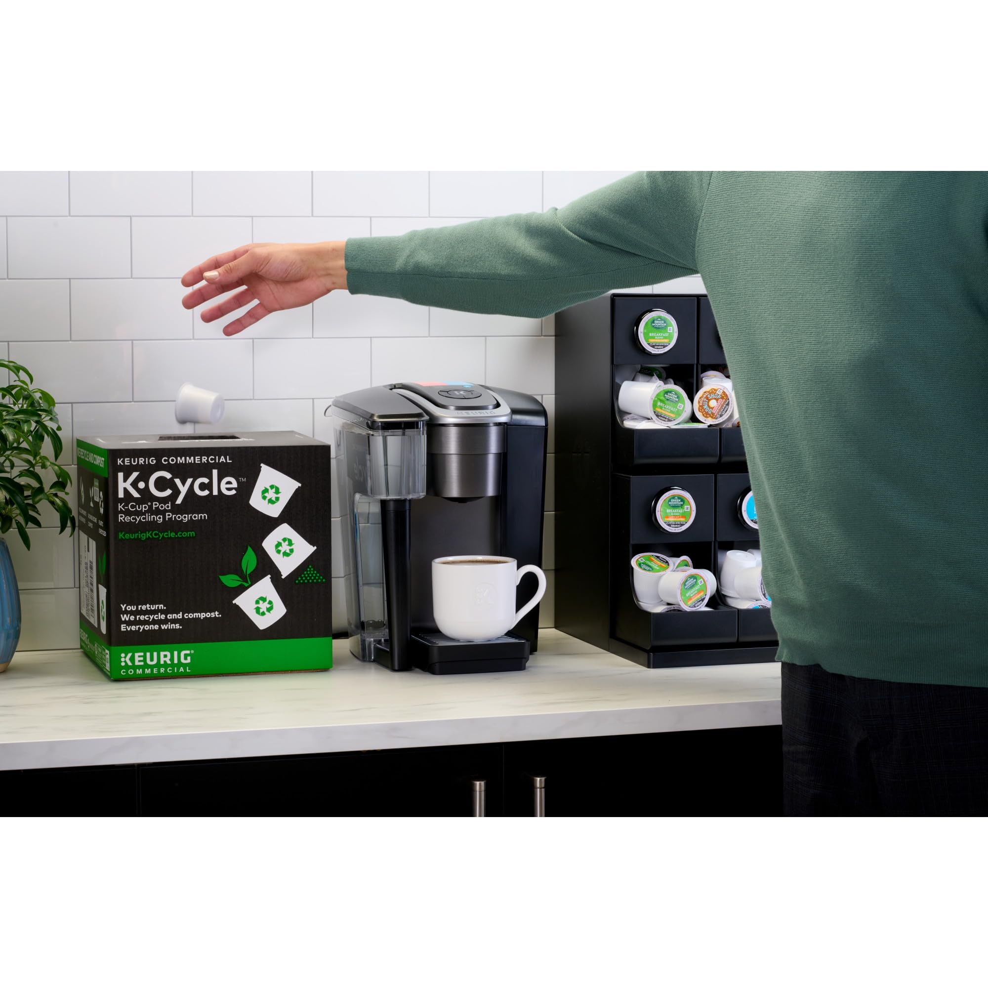 Foto 7 pulgar | Cafetera Keurig K-1550 Commercial Para Pequeñas Empresas - Venta Internacional.