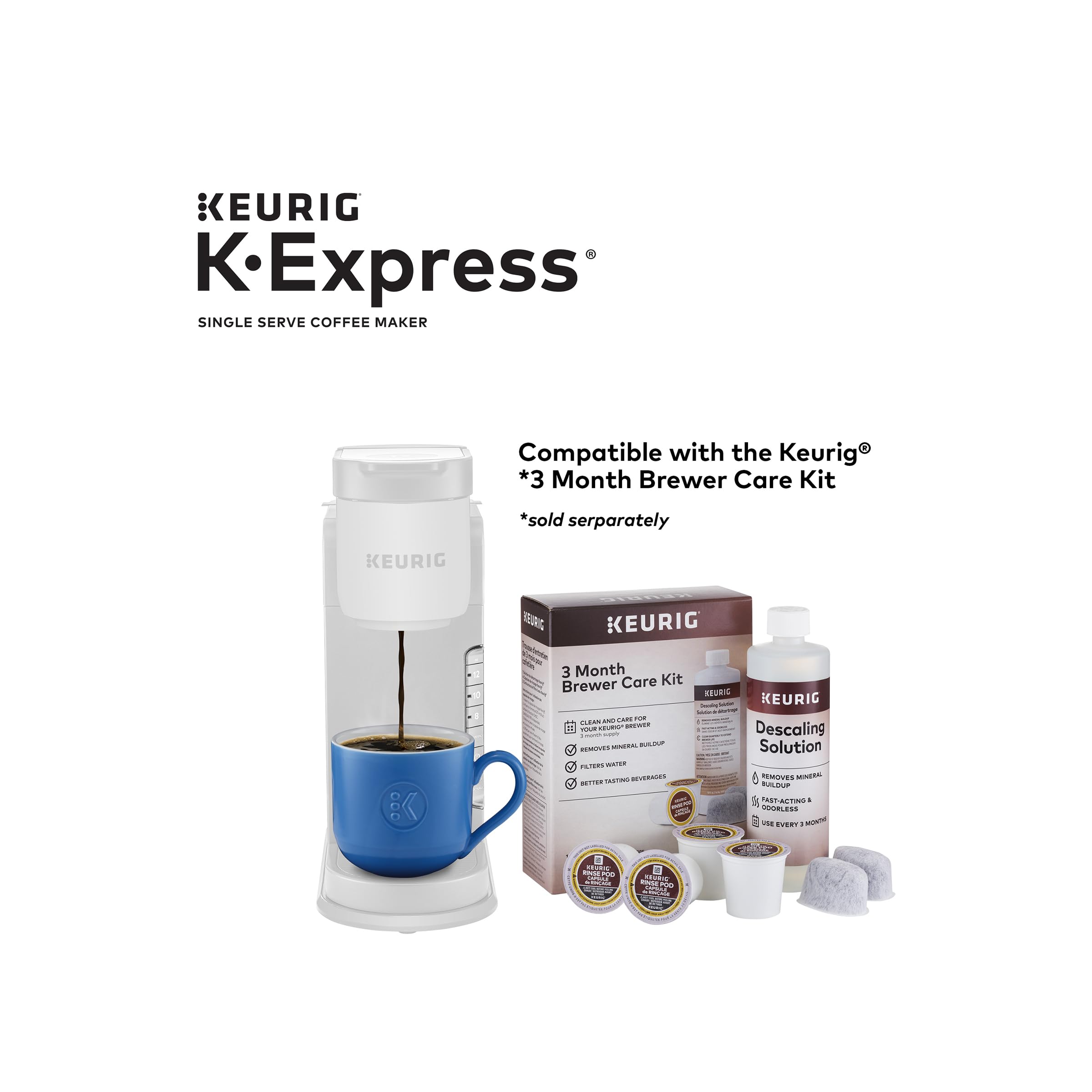 Foto 7 pulgar | Cafetera Keurig K-express  Cápsula K-cup De Una Sola Porción  1250 Ml - Venta Internacional.