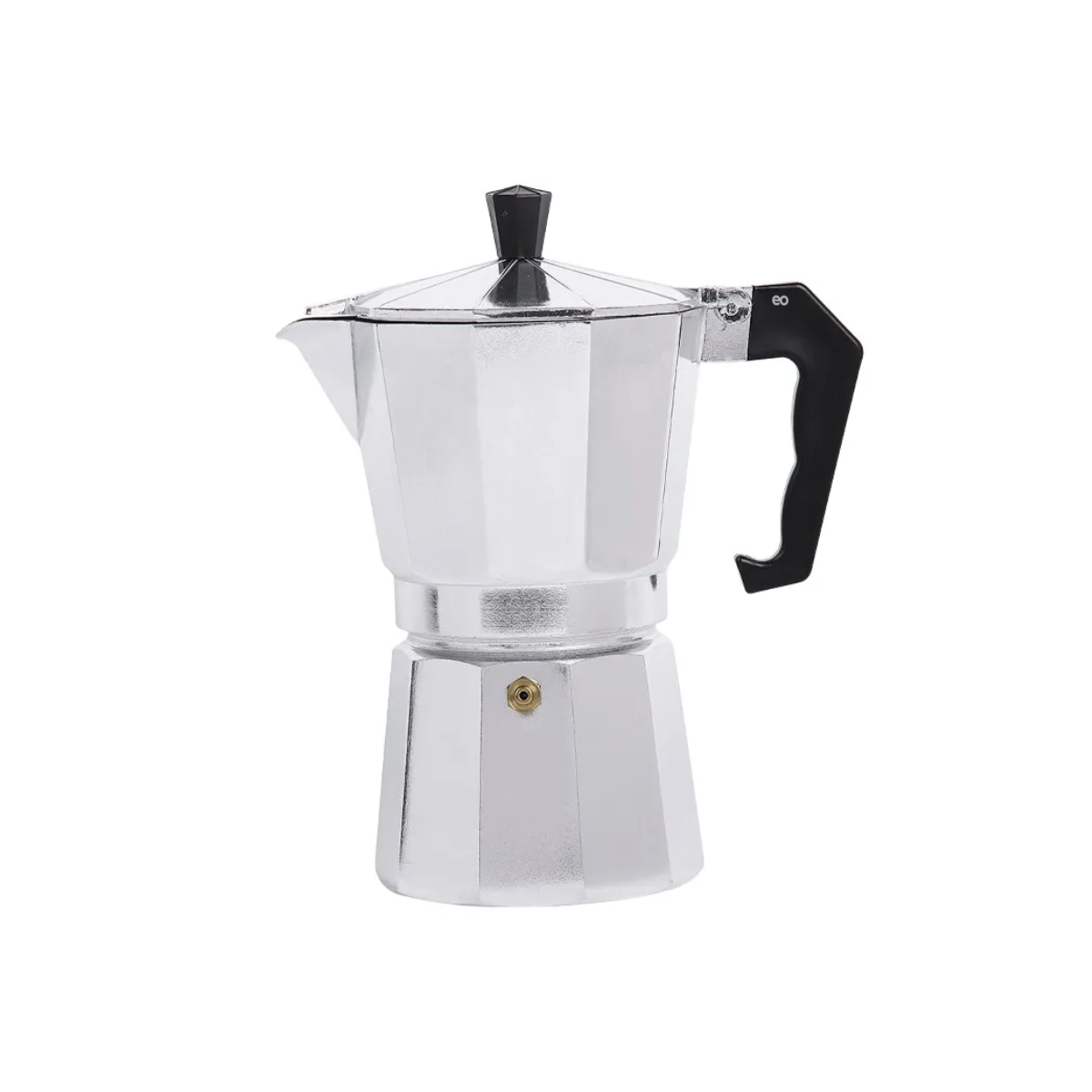 Foto 2 pulgar | Cafetera Moka Italiana Espresso Eo Safe Imports Esi-20308 Plata