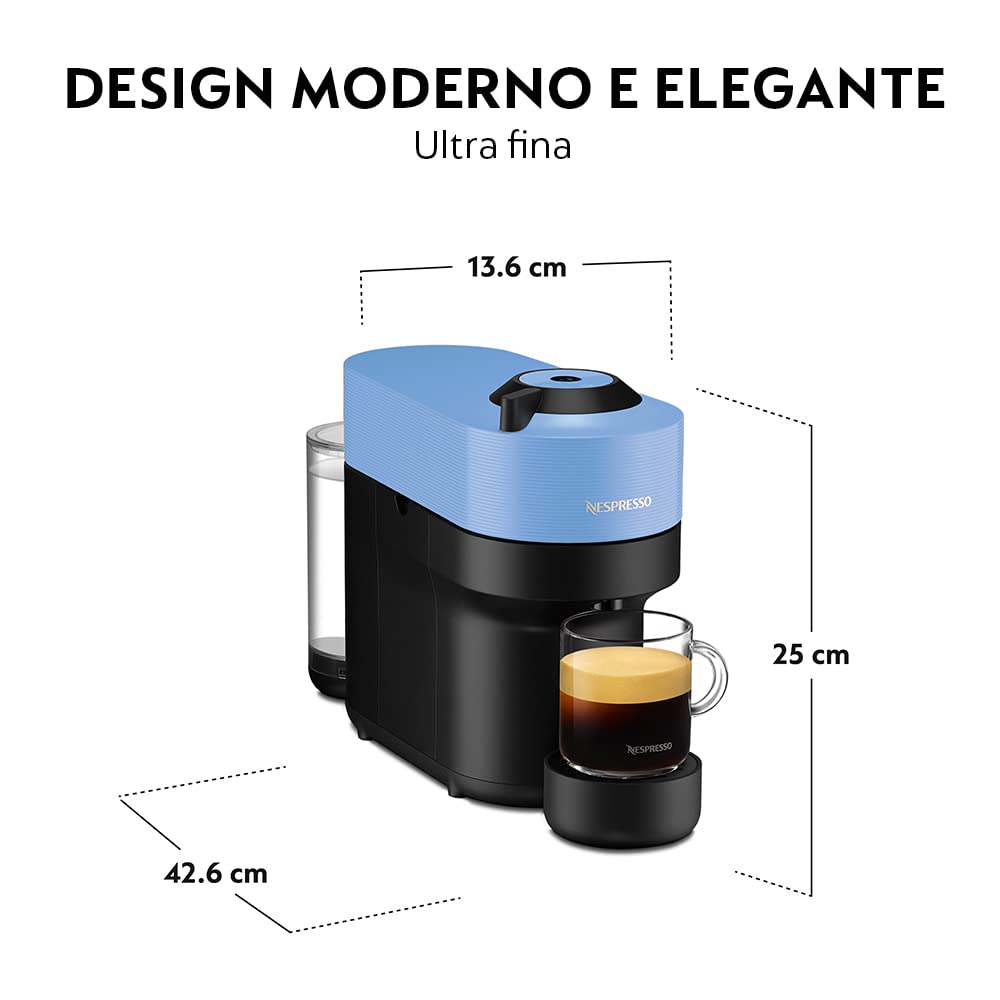 Foto 6 pulgar | Cafetera Nespresso Vertuo Pop Pacific Blue 110v - Venta Internacional