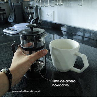 Foto 3 | Cafeteras Prensa Francesa Innova Negro 2 Piezas
