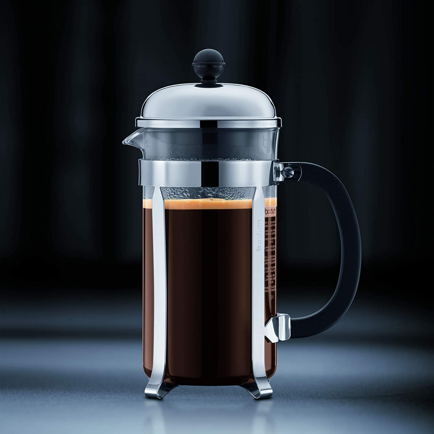 Foto 7 pulgar | Cafetera Bodum French Press Negra 1 Litro - Venta Internacional