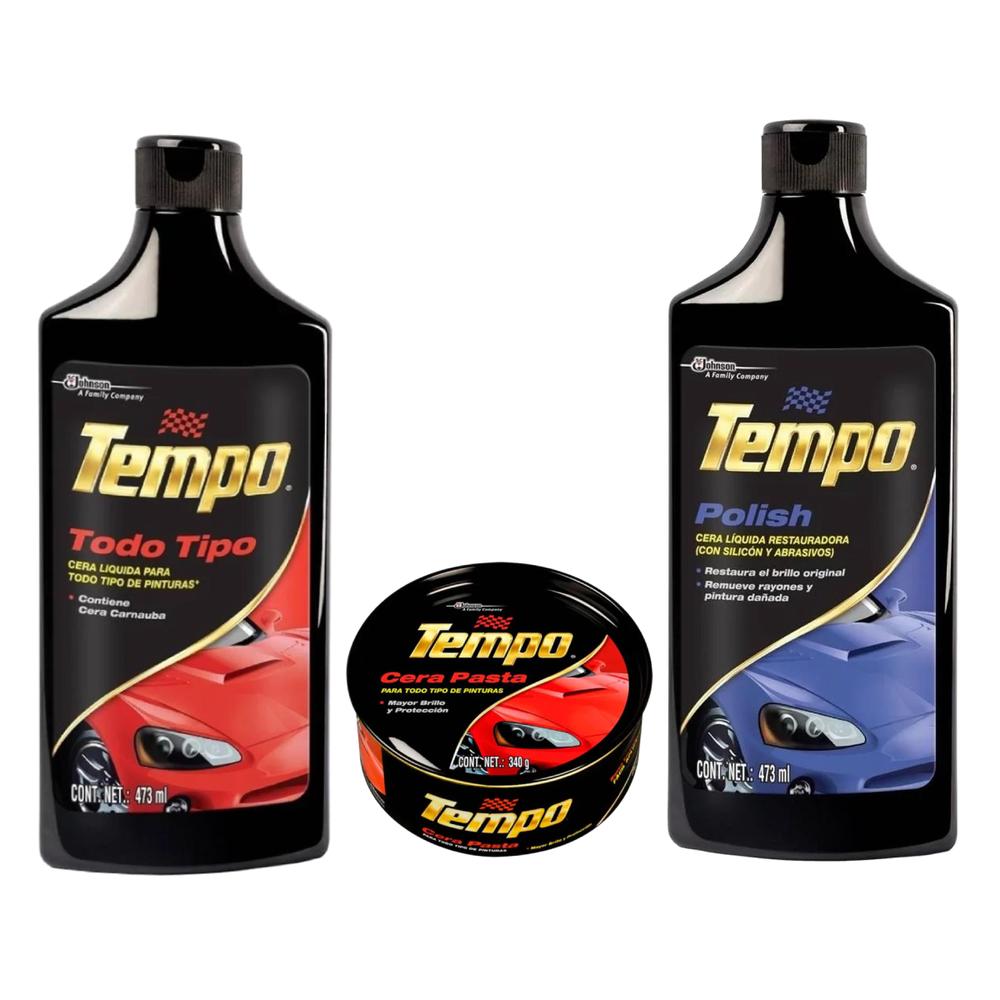 Foto 1 | Kit Quta Rayones Cera Liquida + Pasta + Polish Tempo Coche