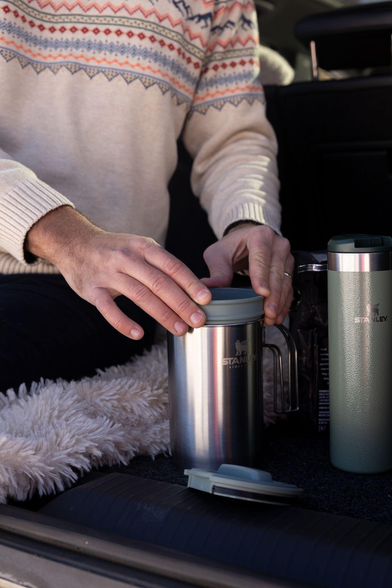 Foto 2 | Cafetera Stanley Adventure All-in-One 32 ml de Acero Inoxidable - Venta Internacional