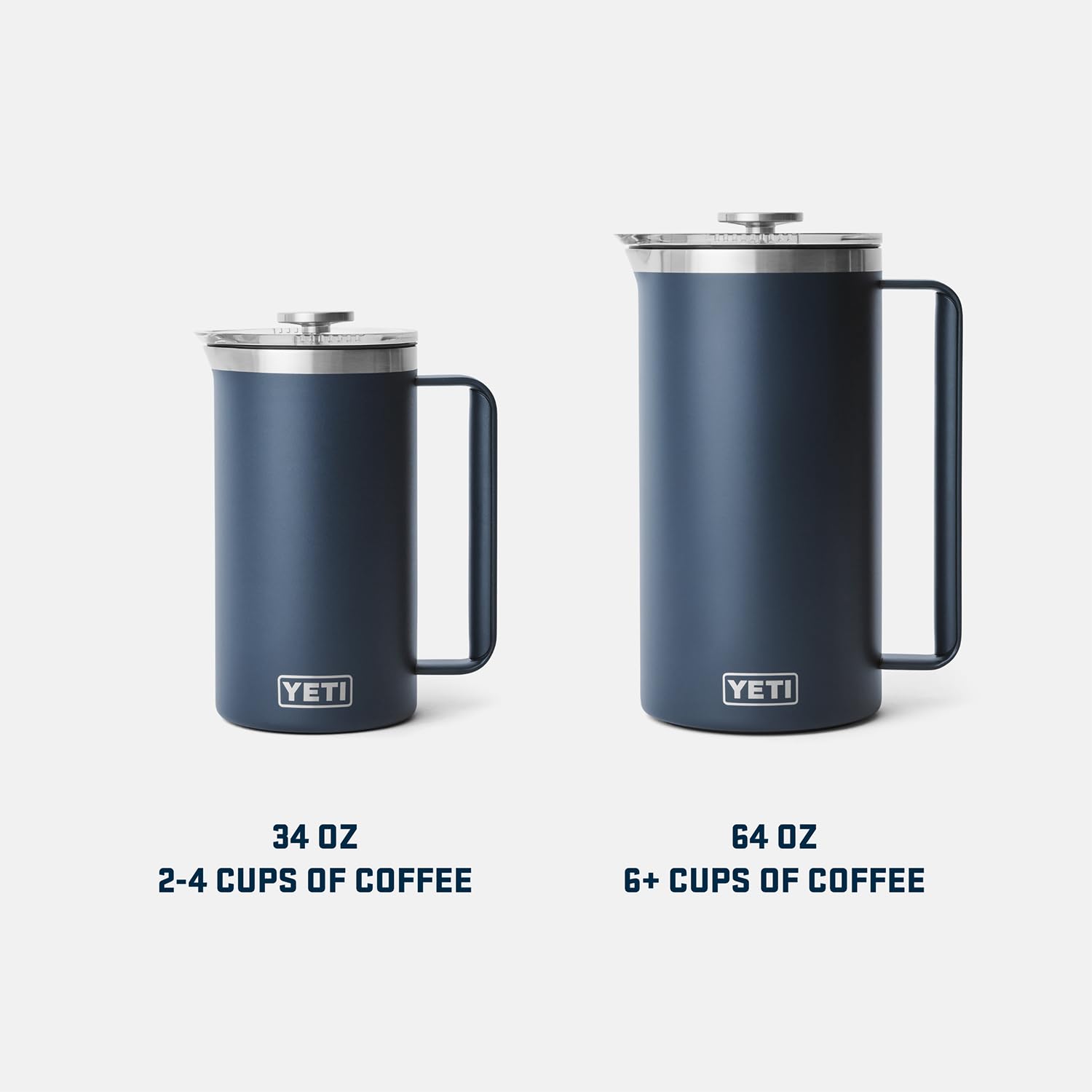 Foto 5 pulgar | Cafetera De Prensa Francesa Yeti Rambler 1l Big Wave Blue - Venta Internacional.