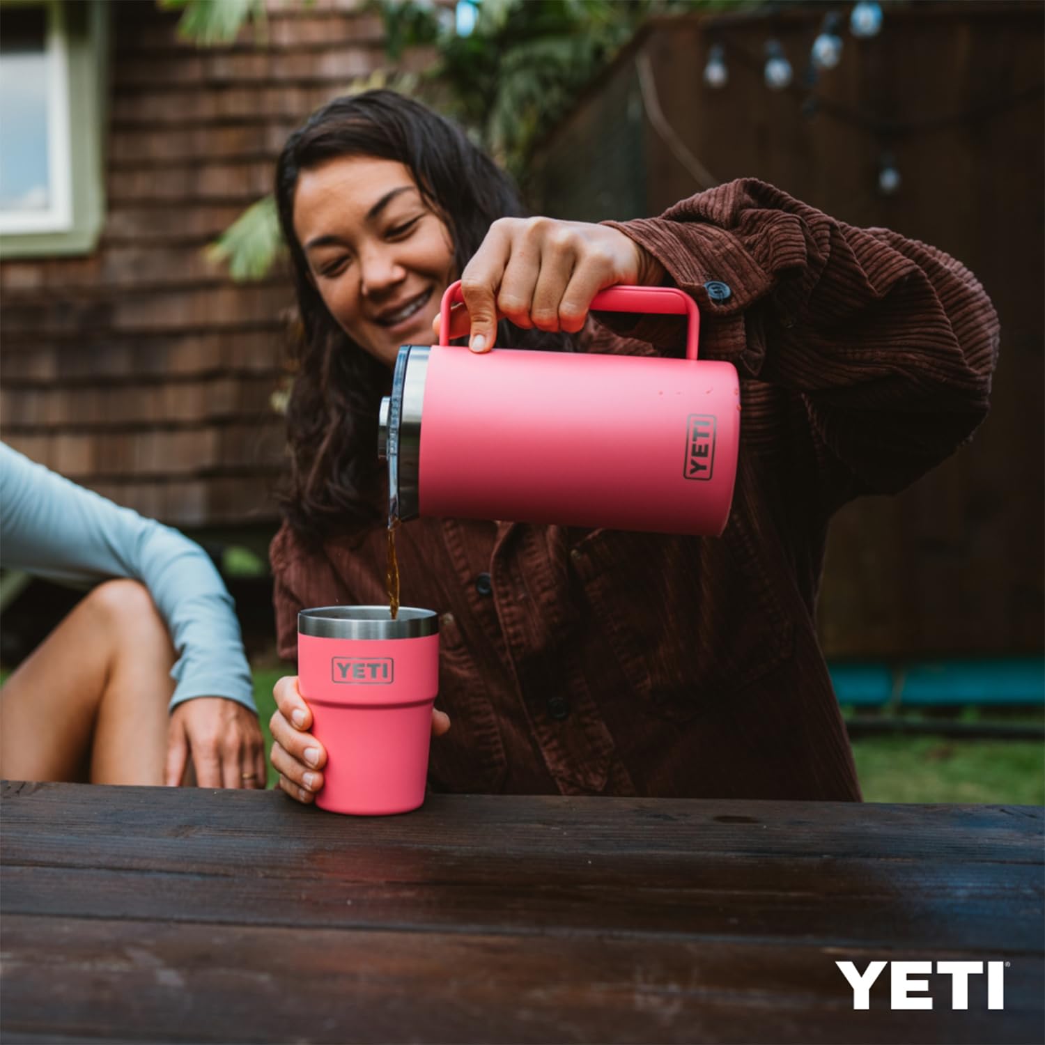 Foto 8 pulgar | Cafetera De Prensa Francesa Yeti Rambler 1l Tropical Pink - Venta Internacional.