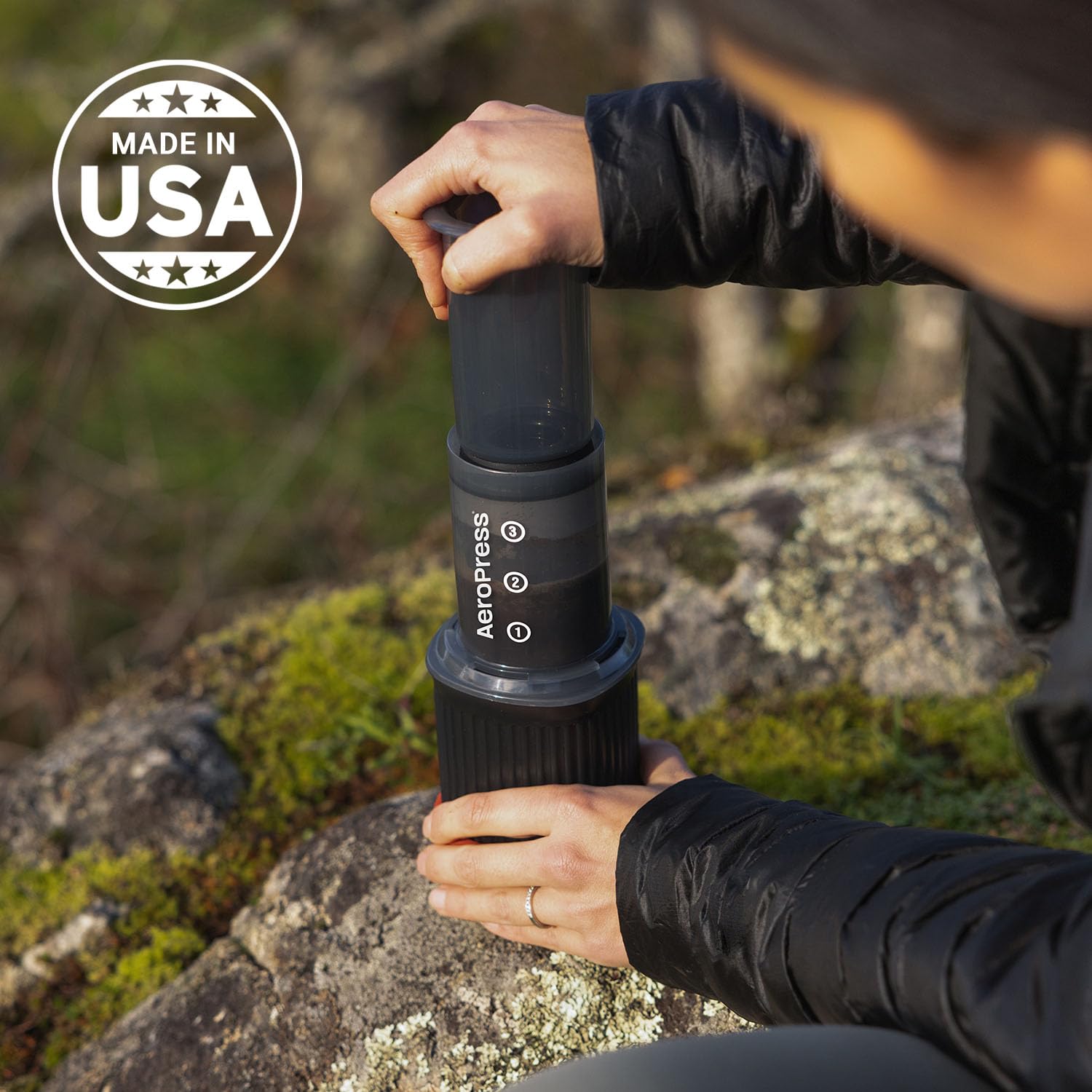 Foto 7 | Prensa de Café Aeropress Go Travel 3 en 1 con Taza y Tapa - Venta Internacional