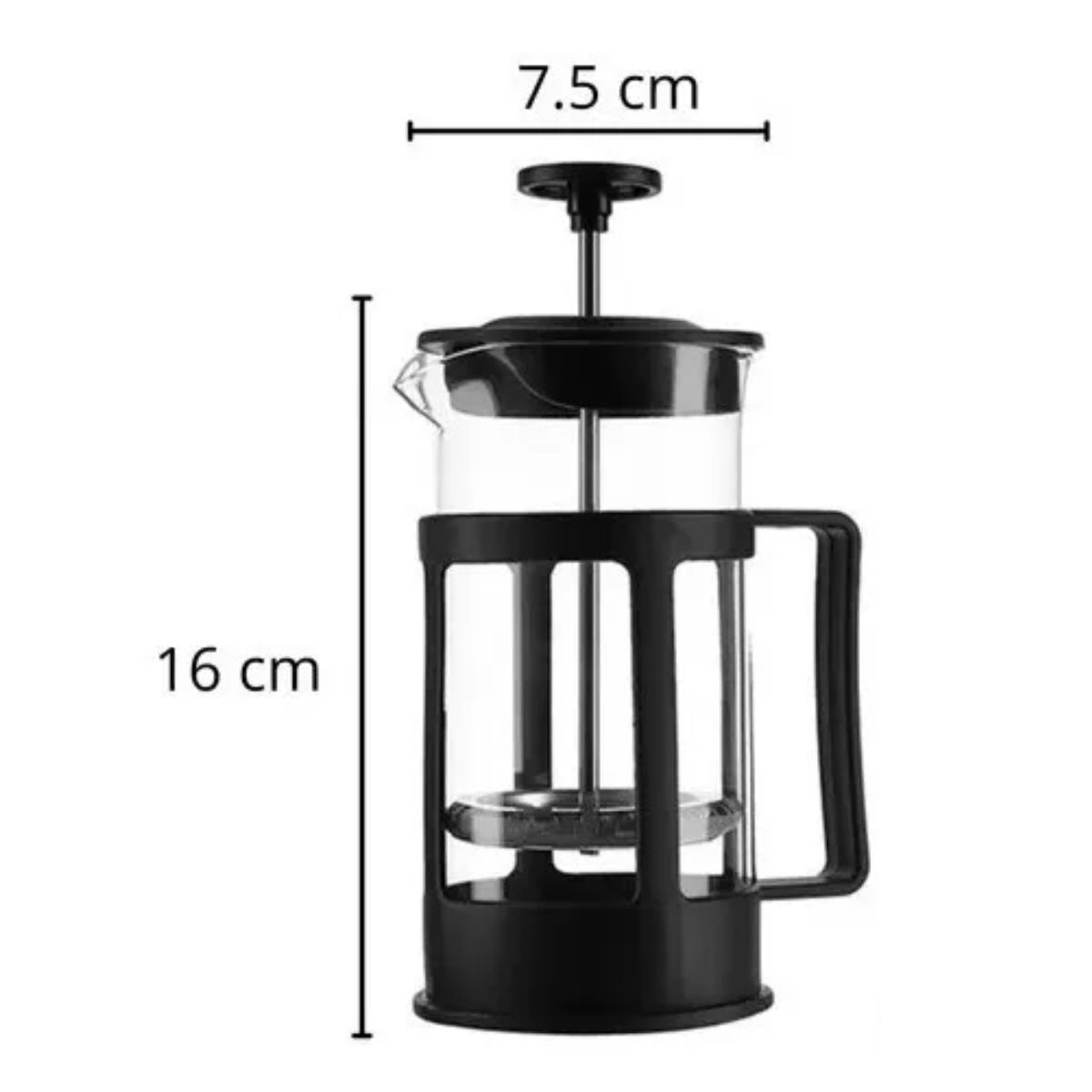 Foto 4 pulgar | Duo De Cafetera Prensa Francesa 350ml De Acero Inoxidable 2 Piezas