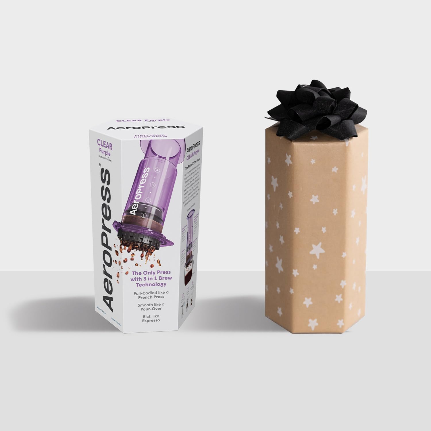 Foto 6 pulgar | Coffee Press Aeropress Purple 3 en 1 - Venta Internacional