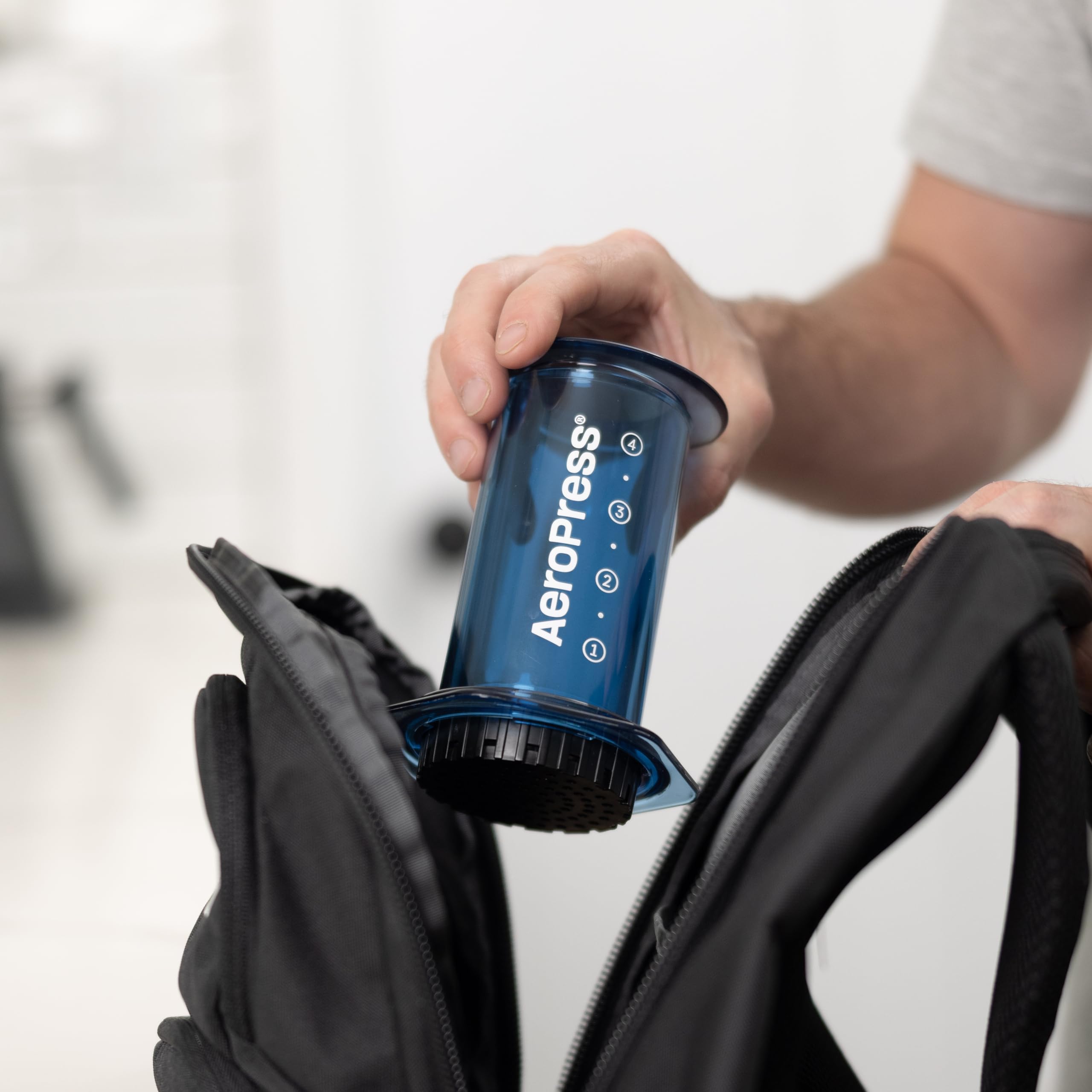 Foto 5 pulgar | Coffee Press Aeropress Blue 3 En 1 - Venta Internacional