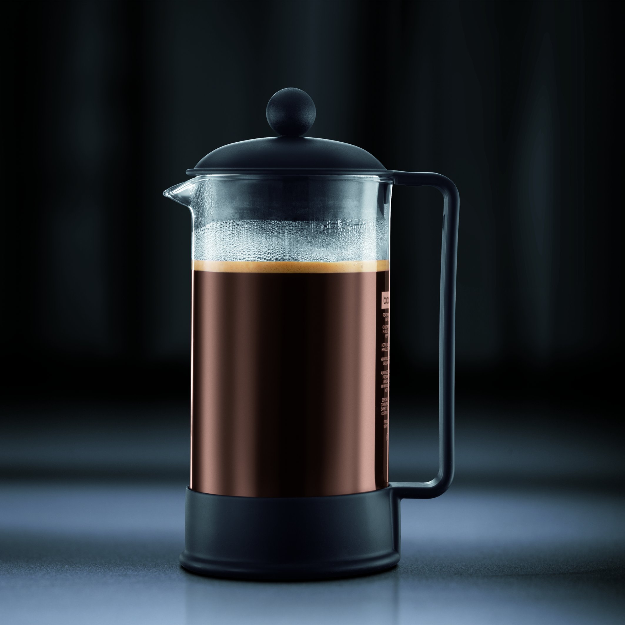 Foto 6 pulgar | Cafetera Bodum Brazil French Press  1 Litro  Borosilicato Rojo - Venta Internacional.