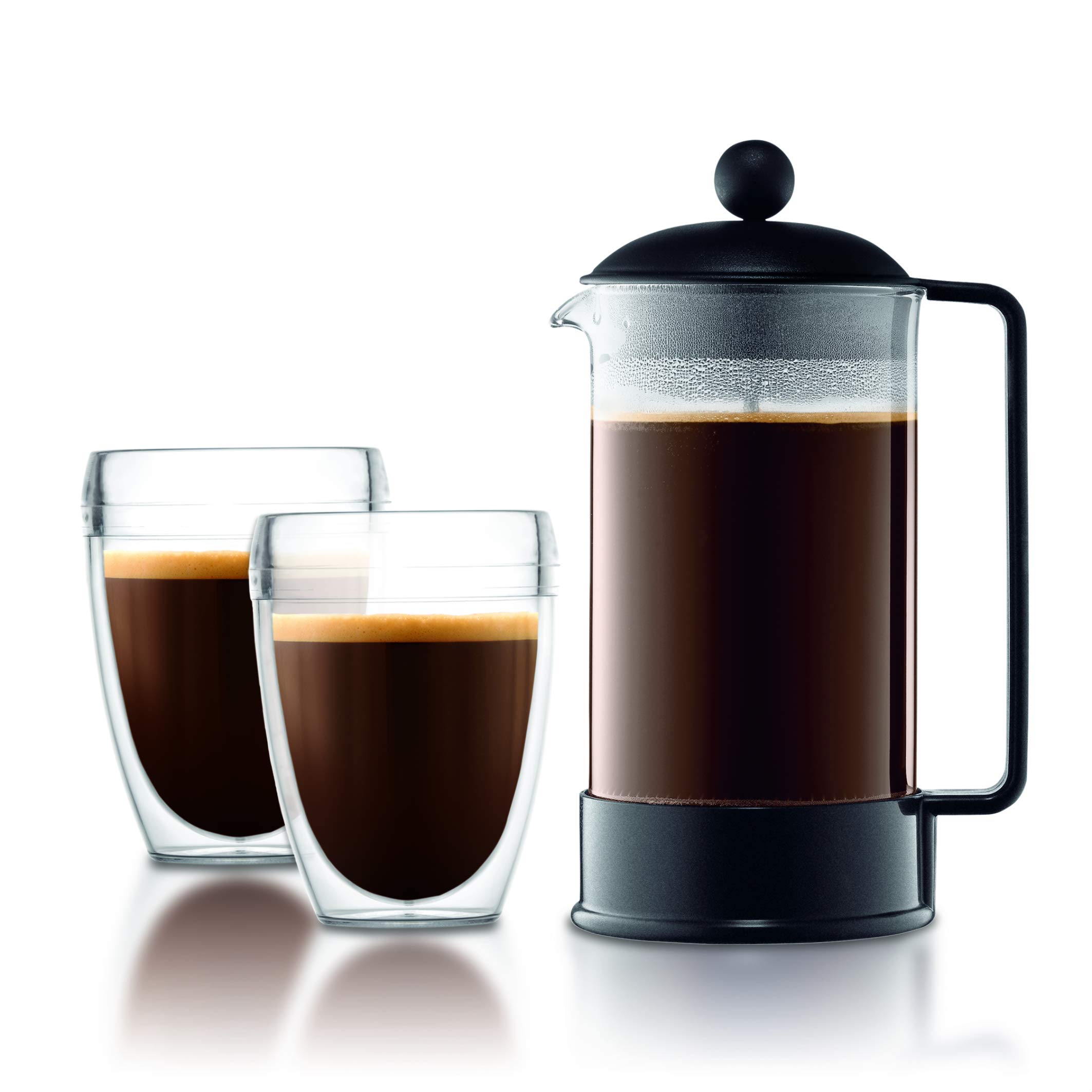 Foto 6 | Cafetera Bodum Brazil French Press  1 Litro  Borosilicato Rojo - Venta Internacional.