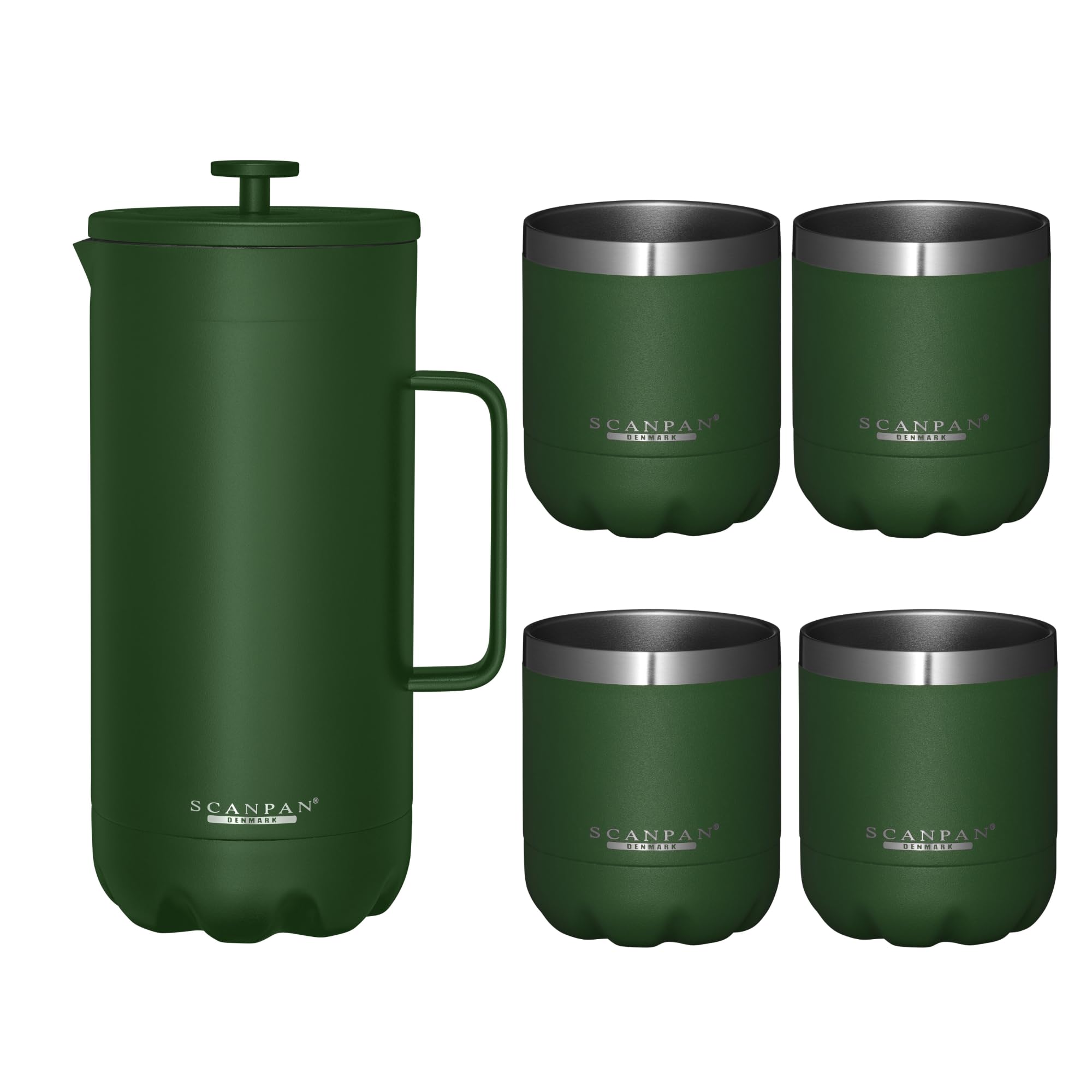 Cafetera Francesa Scanpan To Go 1.0 L Con 4 Tazas De 250 Ml - Venta Internacional.